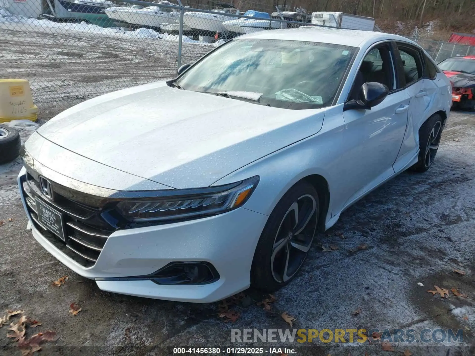 2 Photograph of a damaged car 1HGCV1F32MA065312 HONDA ACCORD 2021
