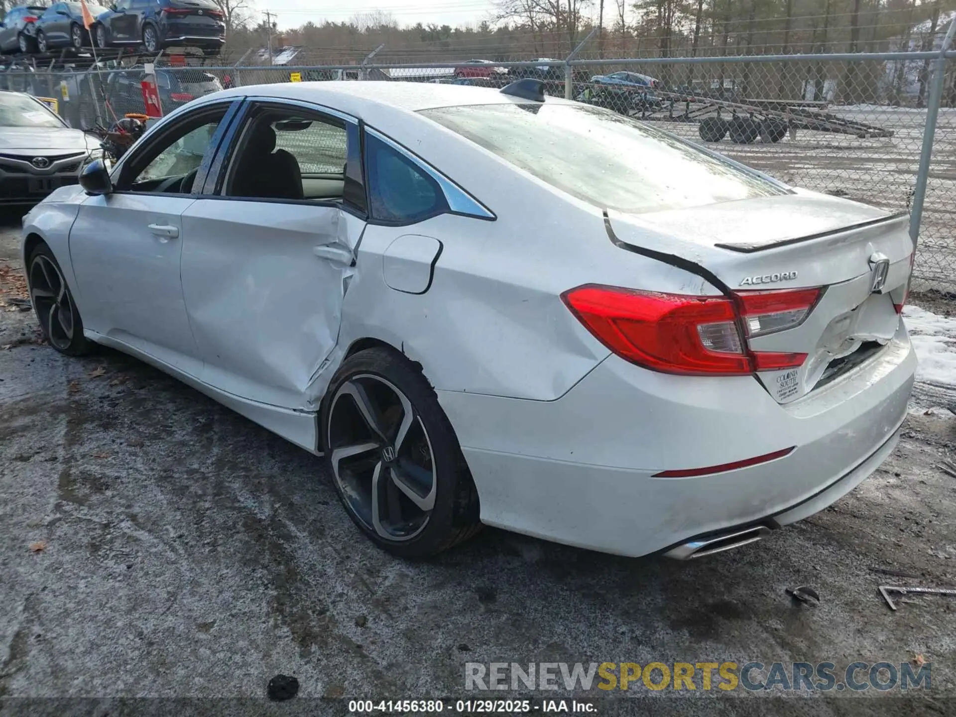 3 Photograph of a damaged car 1HGCV1F32MA065312 HONDA ACCORD 2021