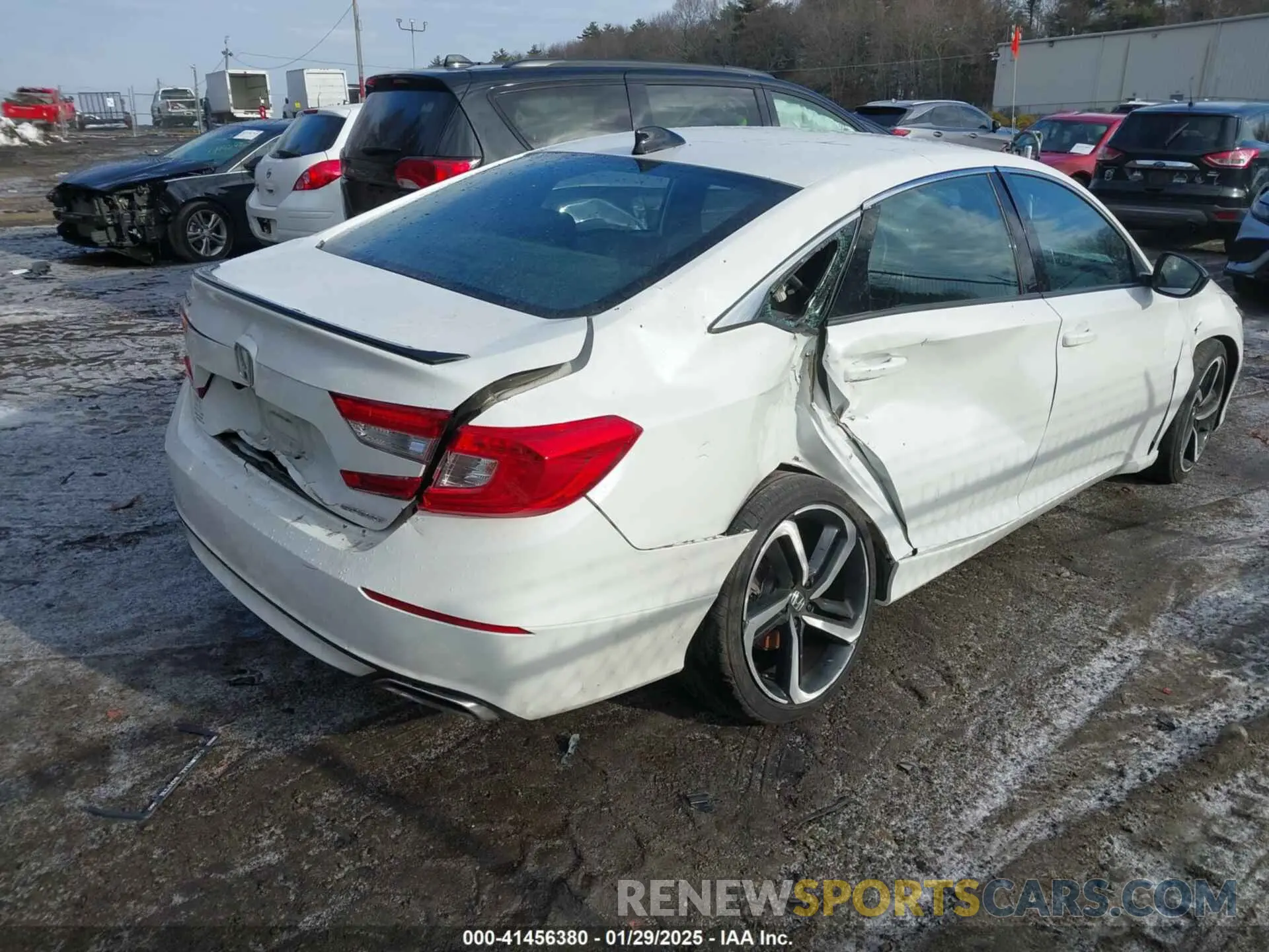 4 Photograph of a damaged car 1HGCV1F32MA065312 HONDA ACCORD 2021