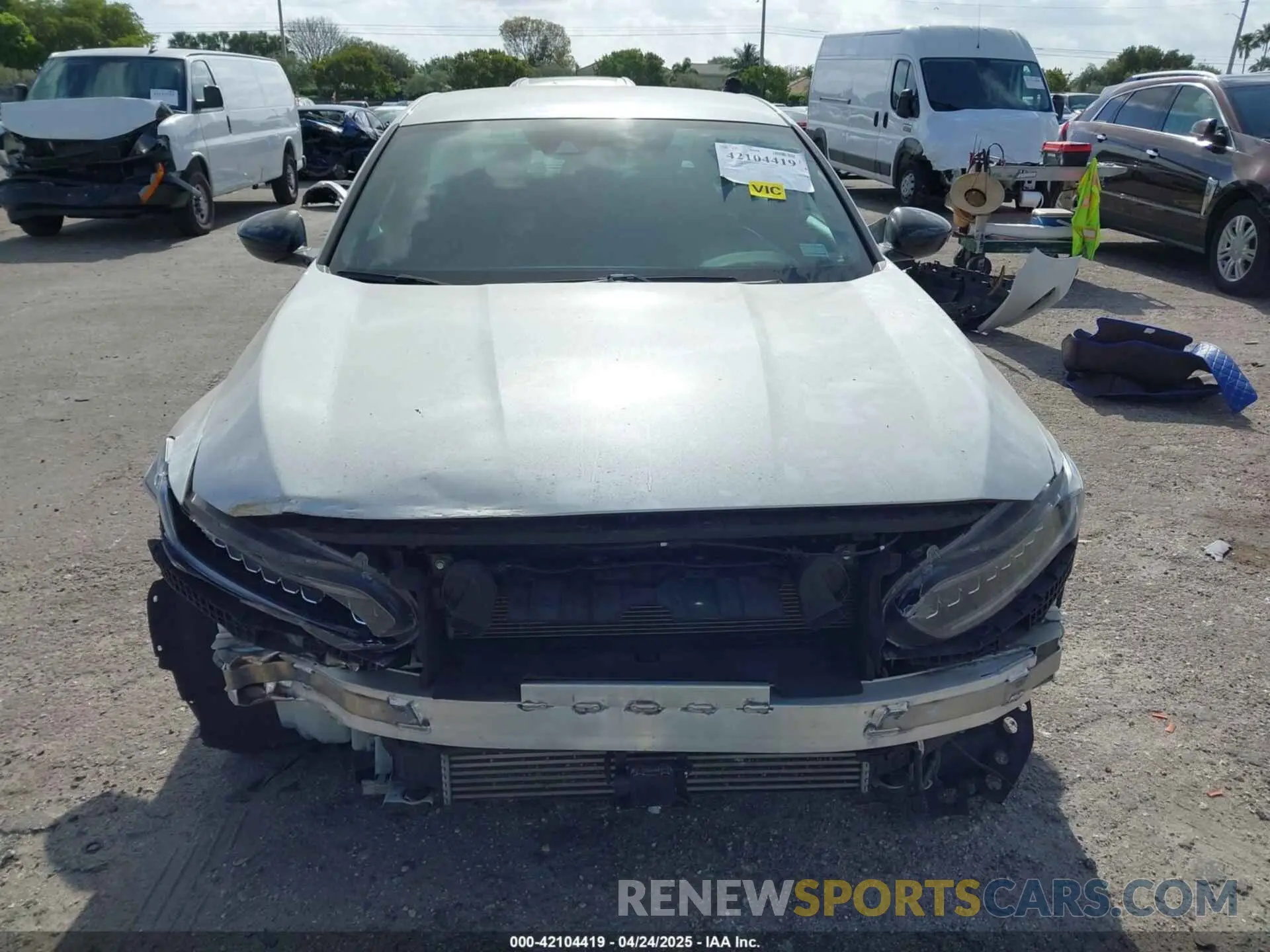 13 Photograph of a damaged car 1HGCV1F32MA072289 HONDA ACCORD 2021