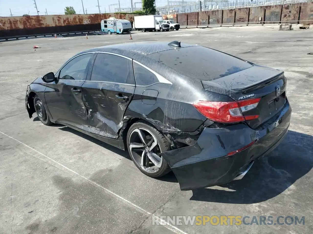 2 Photograph of a damaged car 1HGCV1F32MA075757 HONDA ACCORD 2021