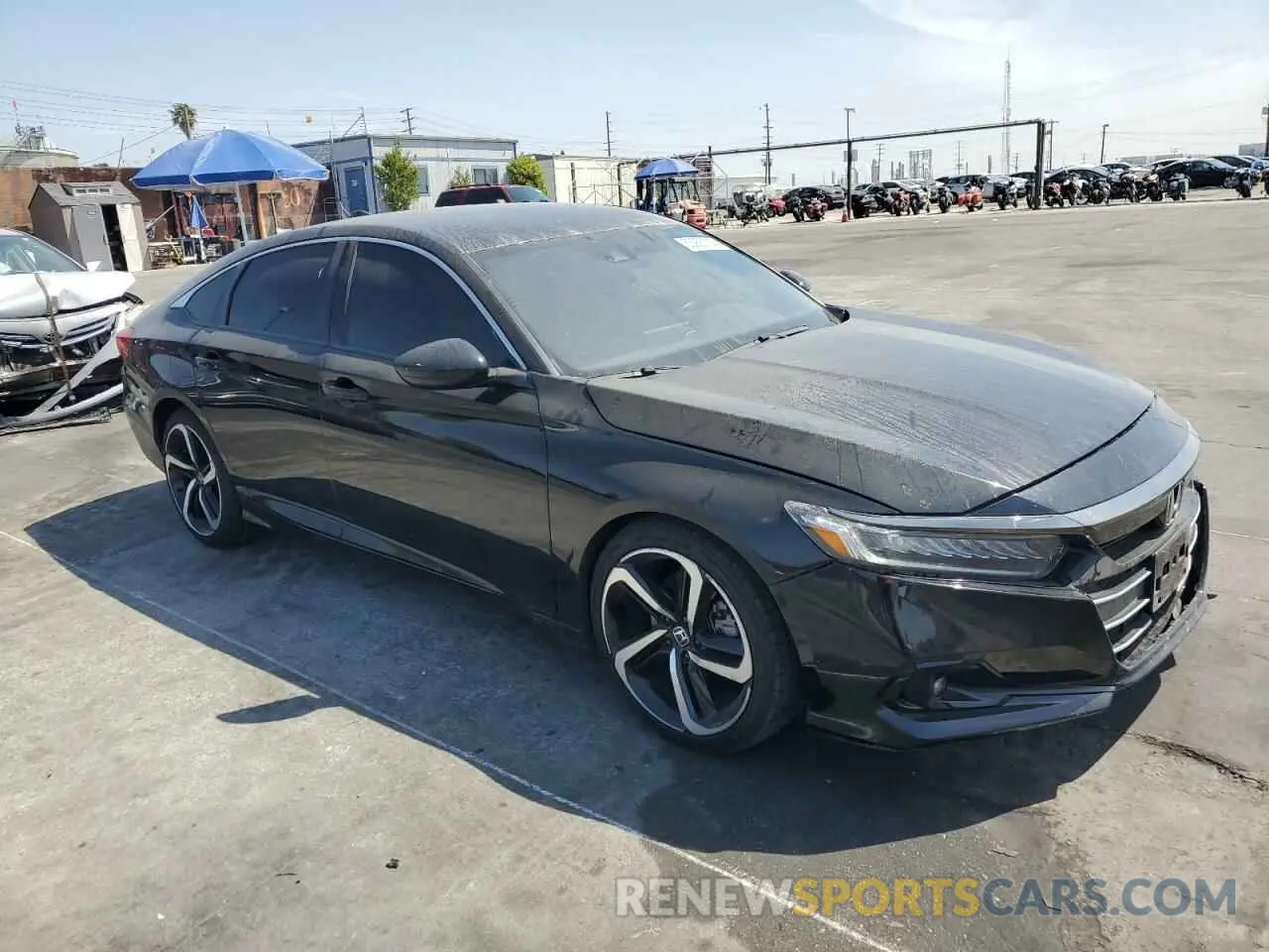 4 Photograph of a damaged car 1HGCV1F32MA075757 HONDA ACCORD 2021
