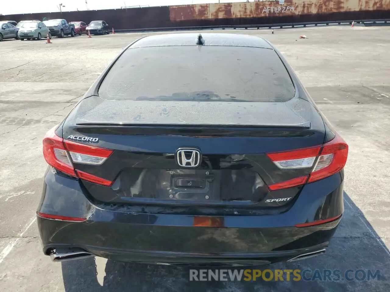 6 Photograph of a damaged car 1HGCV1F32MA075757 HONDA ACCORD 2021