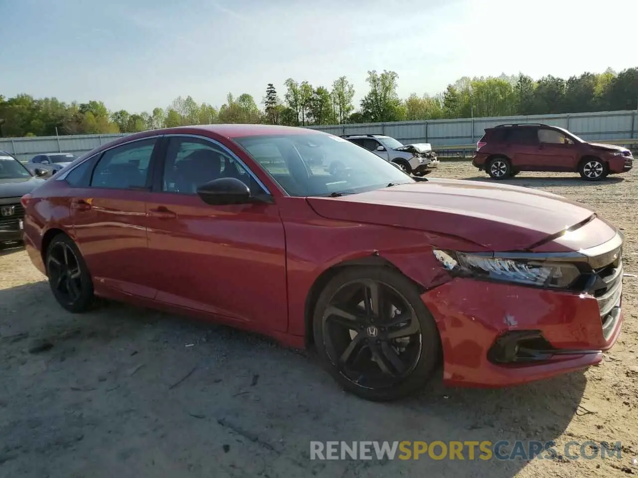 4 Photograph of a damaged car 1HGCV1F32MA080666 HONDA ACCORD 2021