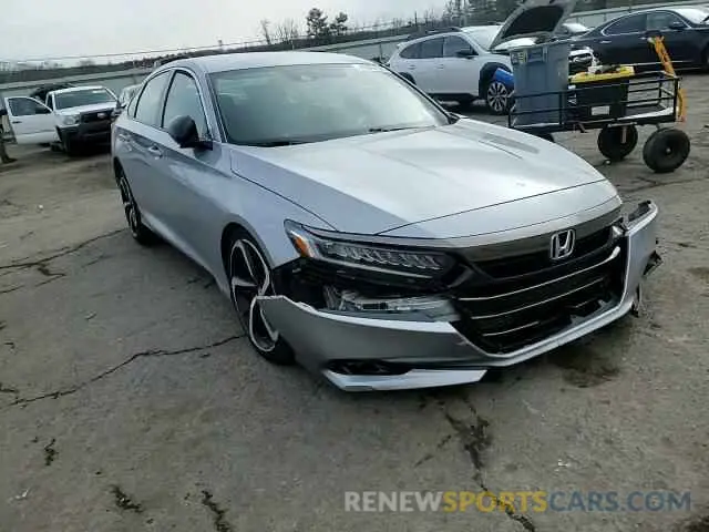 10 Photograph of a damaged car 1HGCV1F32MA087438 HONDA ACCORD 2021