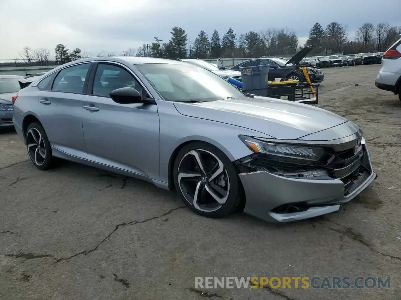 4 Photograph of a damaged car 1HGCV1F32MA087438 HONDA ACCORD 2021