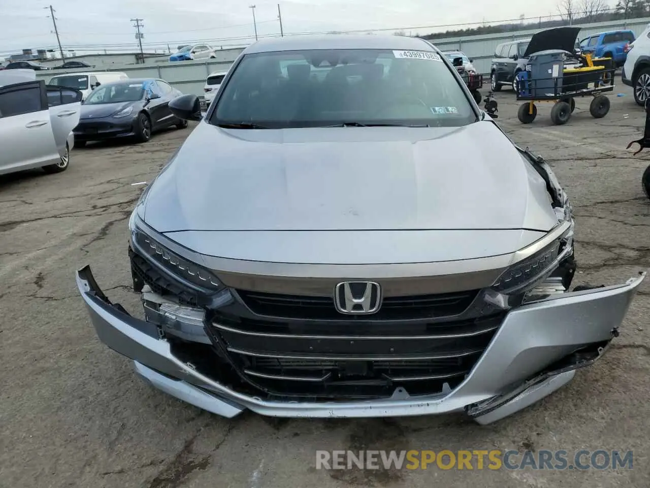 5 Photograph of a damaged car 1HGCV1F32MA087438 HONDA ACCORD 2021