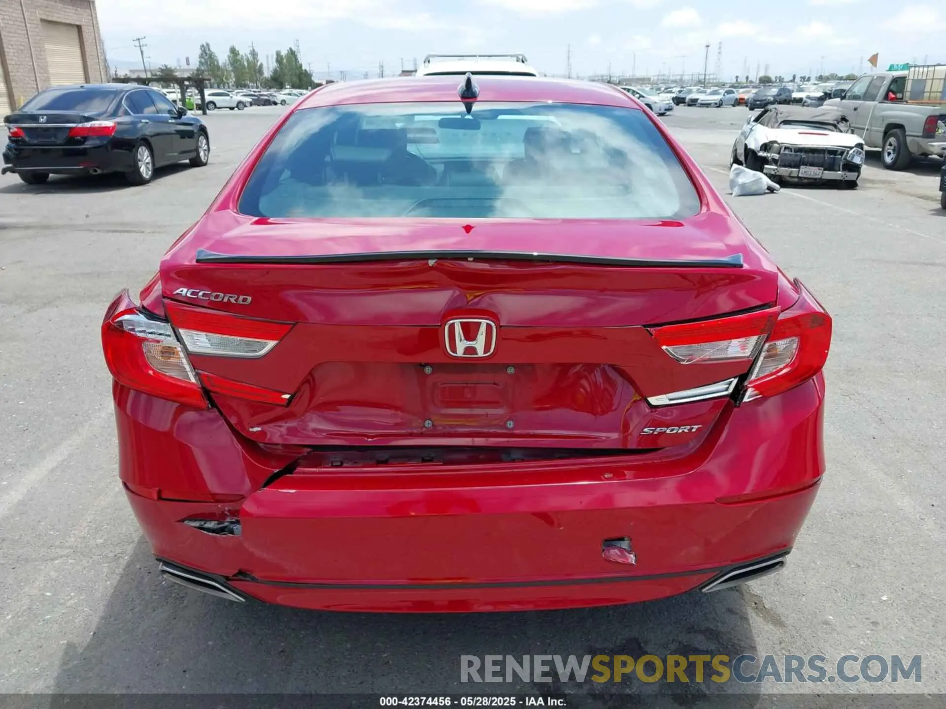 16 Photograph of a damaged car 1HGCV1F32MA091991 HONDA ACCORD 2021