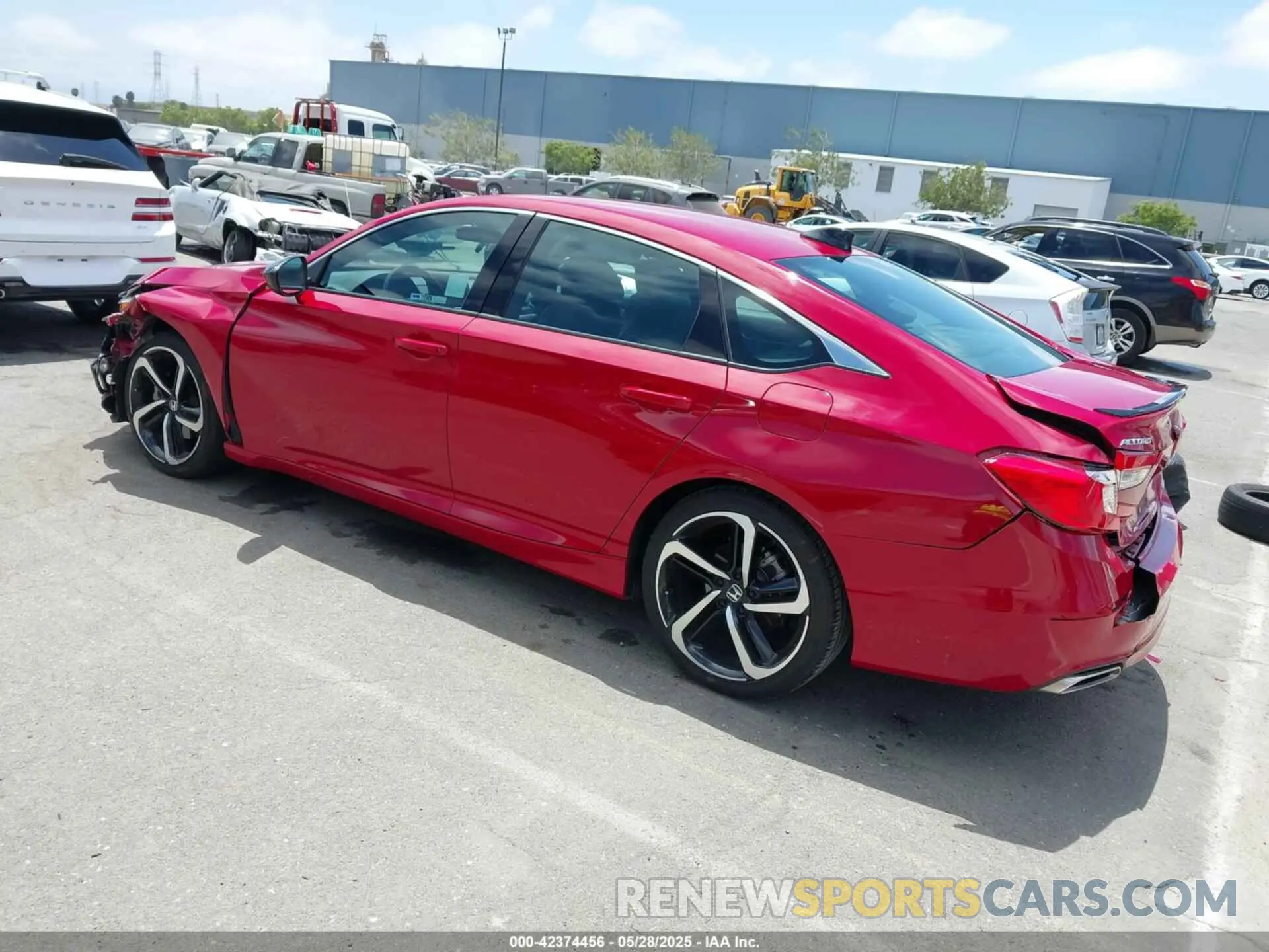 3 Photograph of a damaged car 1HGCV1F32MA091991 HONDA ACCORD 2021