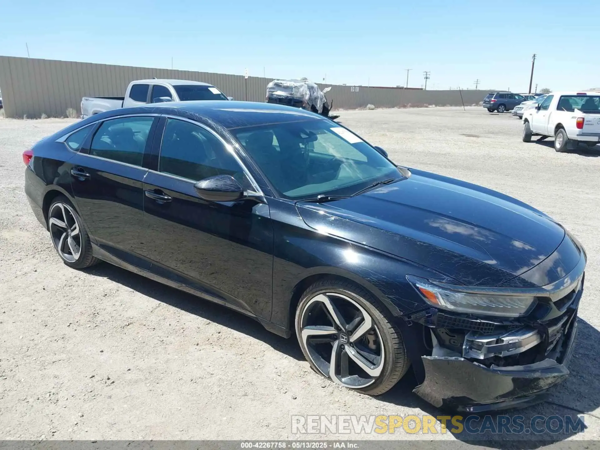1 Photograph of a damaged car 1HGCV1F32MA092896 HONDA ACCORD 2021