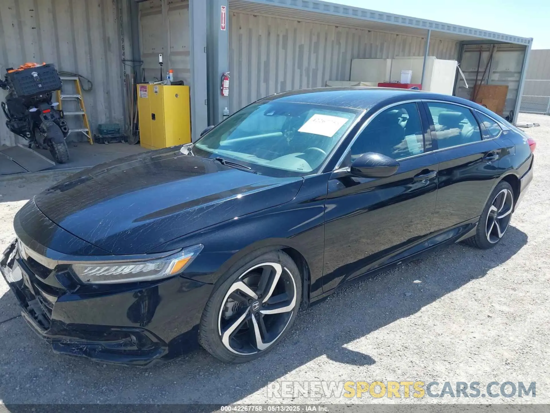 2 Photograph of a damaged car 1HGCV1F32MA092896 HONDA ACCORD 2021