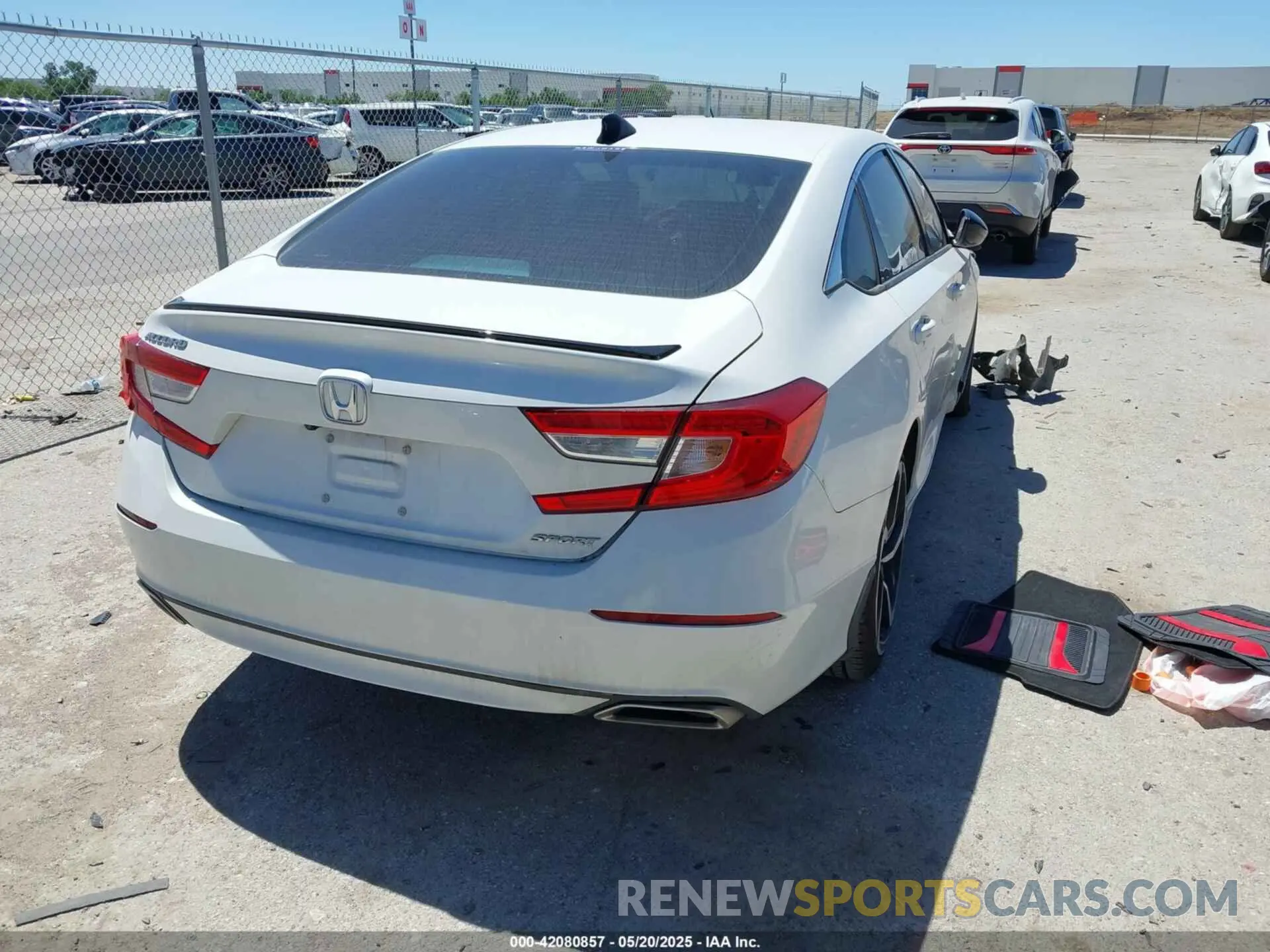 4 Photograph of a damaged car 1HGCV1F32MA097936 HONDA ACCORD 2021