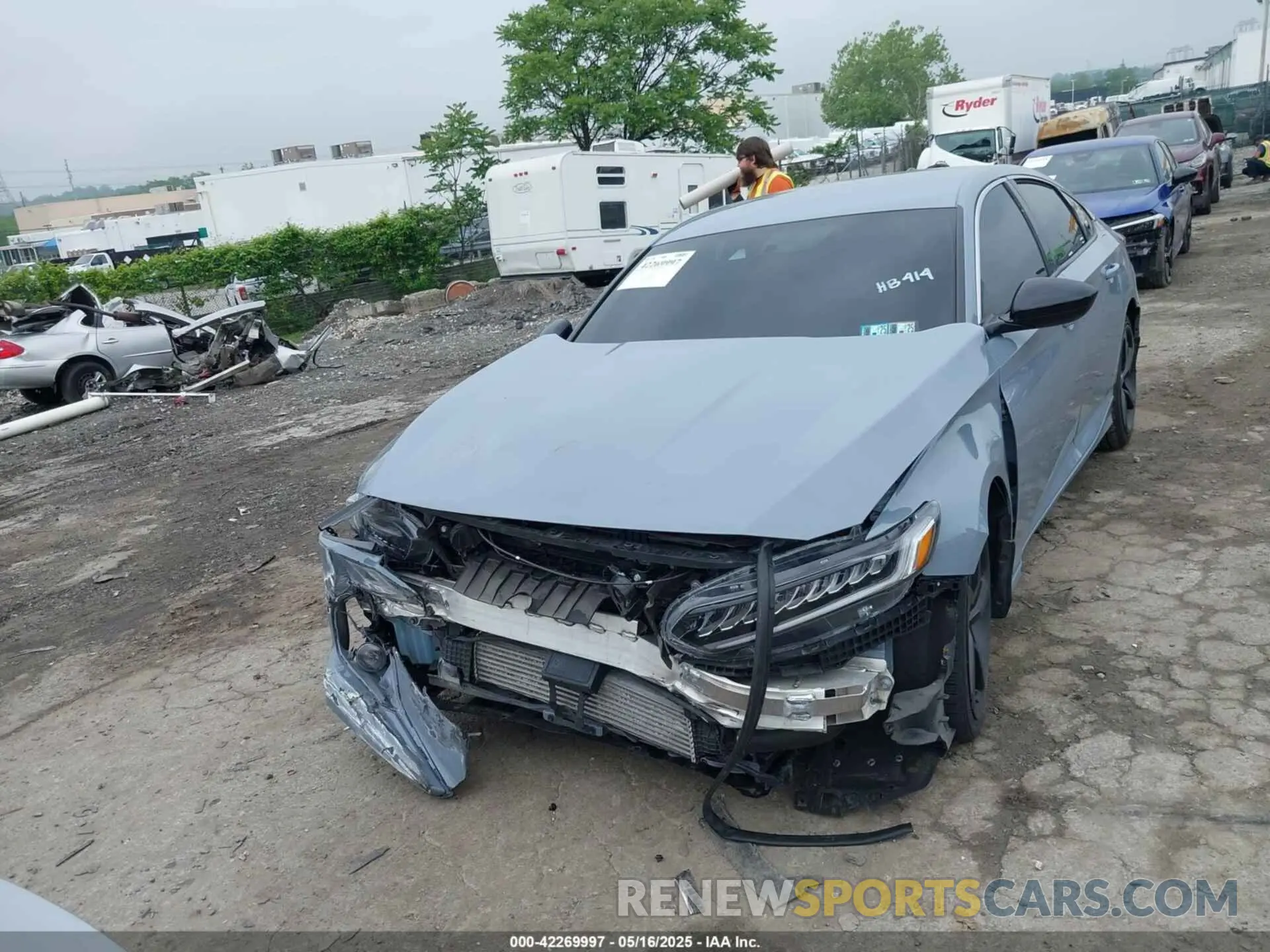 6 Photograph of a damaged car 1HGCV1F32MA100205 HONDA ACCORD 2021