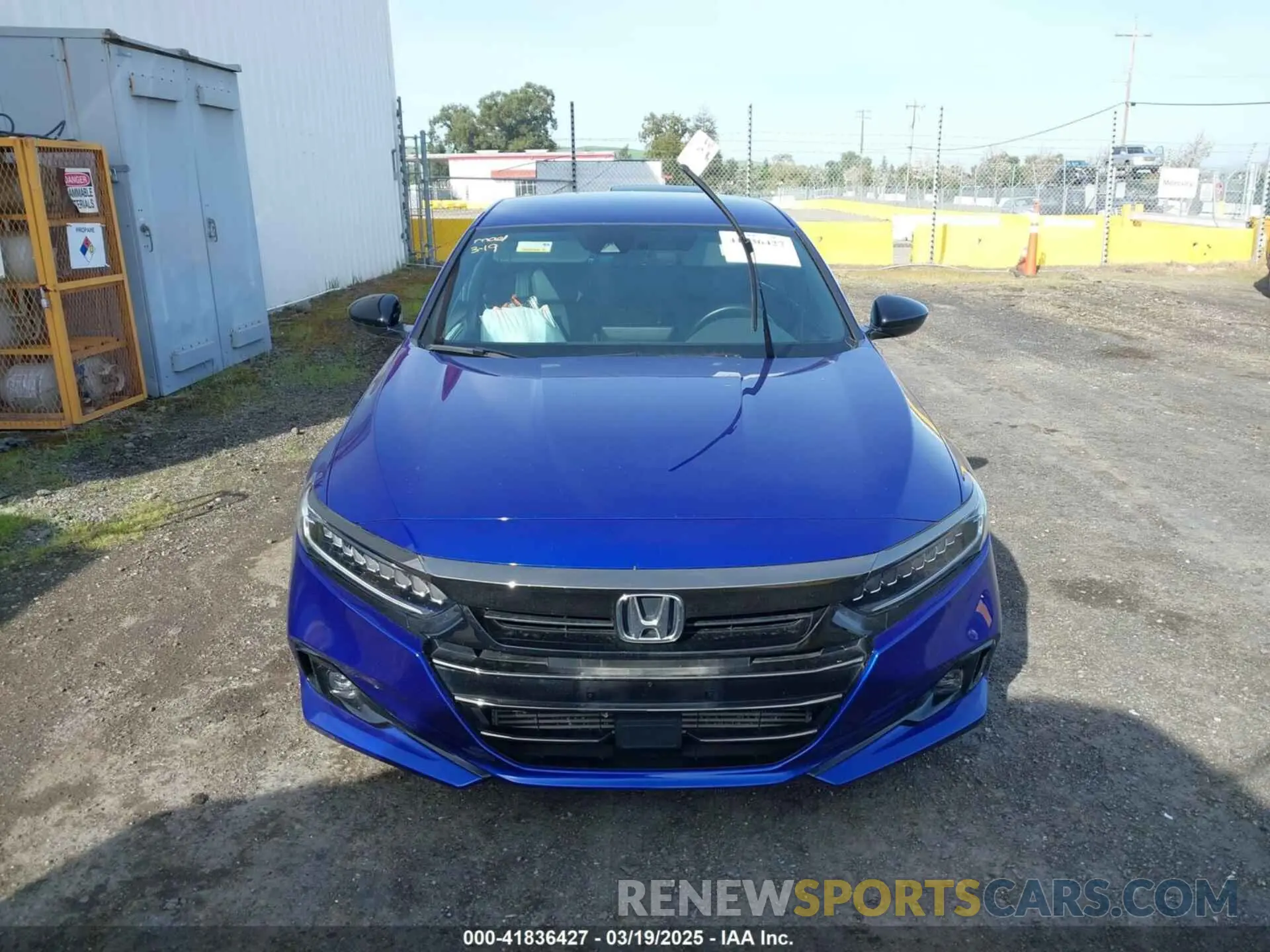 12 Photograph of a damaged car 1HGCV1F32MA100480 HONDA ACCORD 2021
