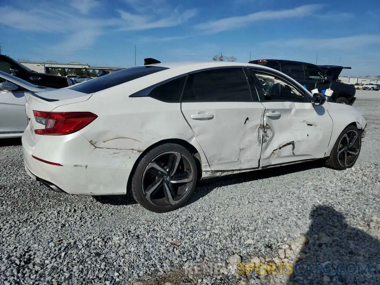 3 Photograph of a damaged car 1HGCV1F32MA105243 HONDA ACCORD 2021