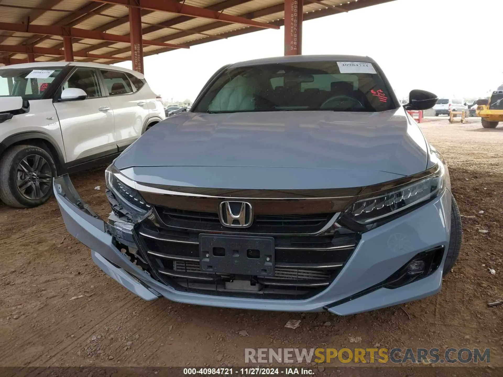 11 Photograph of a damaged car 1HGCV1F32MA107302 HONDA ACCORD 2021