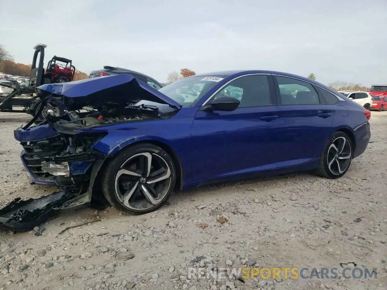 1 Photograph of a damaged car 1HGCV1F32MA109339 HONDA ACCORD 2021
