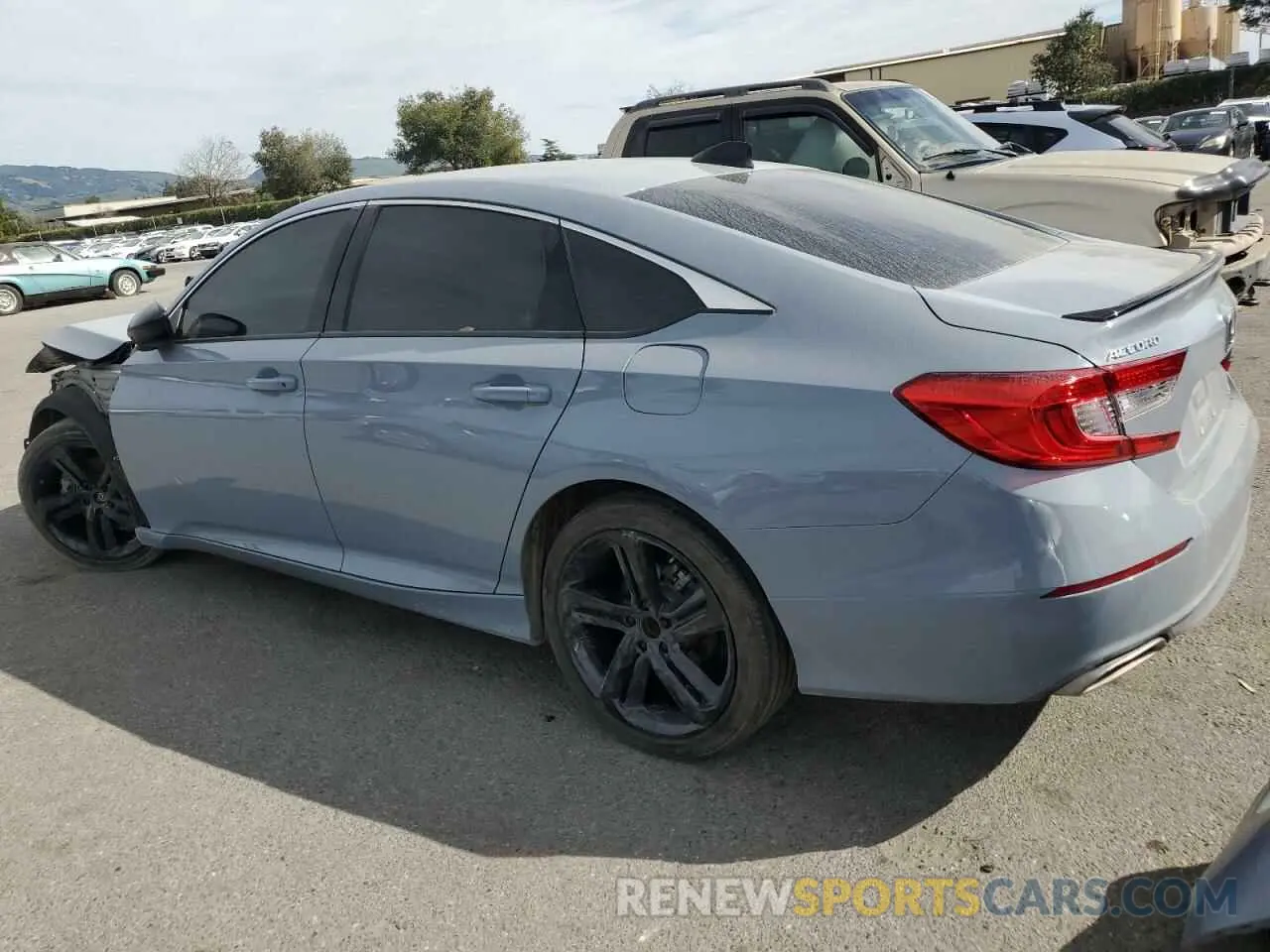 2 Photograph of a damaged car 1HGCV1F32MA111043 HONDA ACCORD 2021
