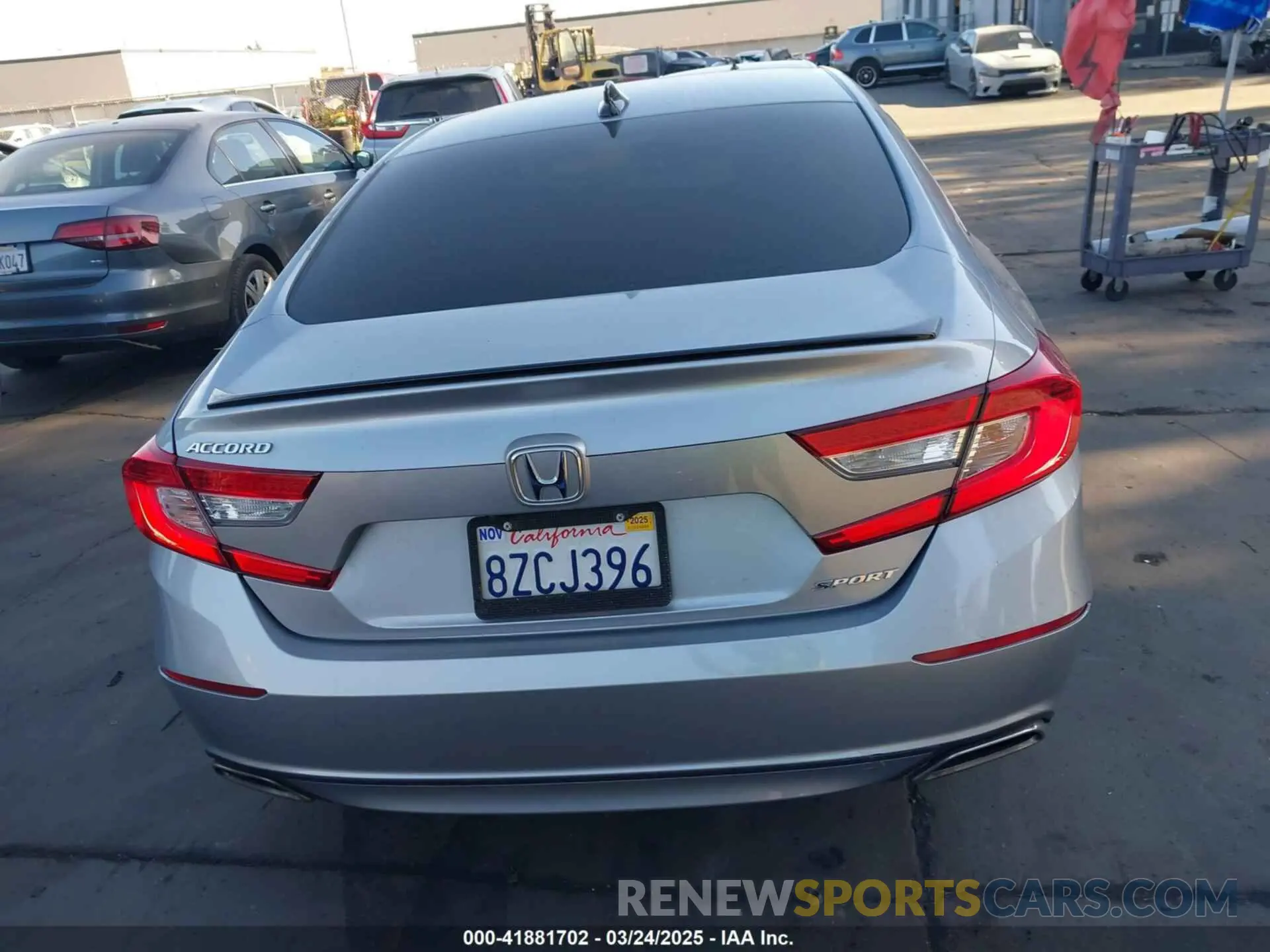 17 Photograph of a damaged car 1HGCV1F32MA122253 HONDA ACCORD 2021