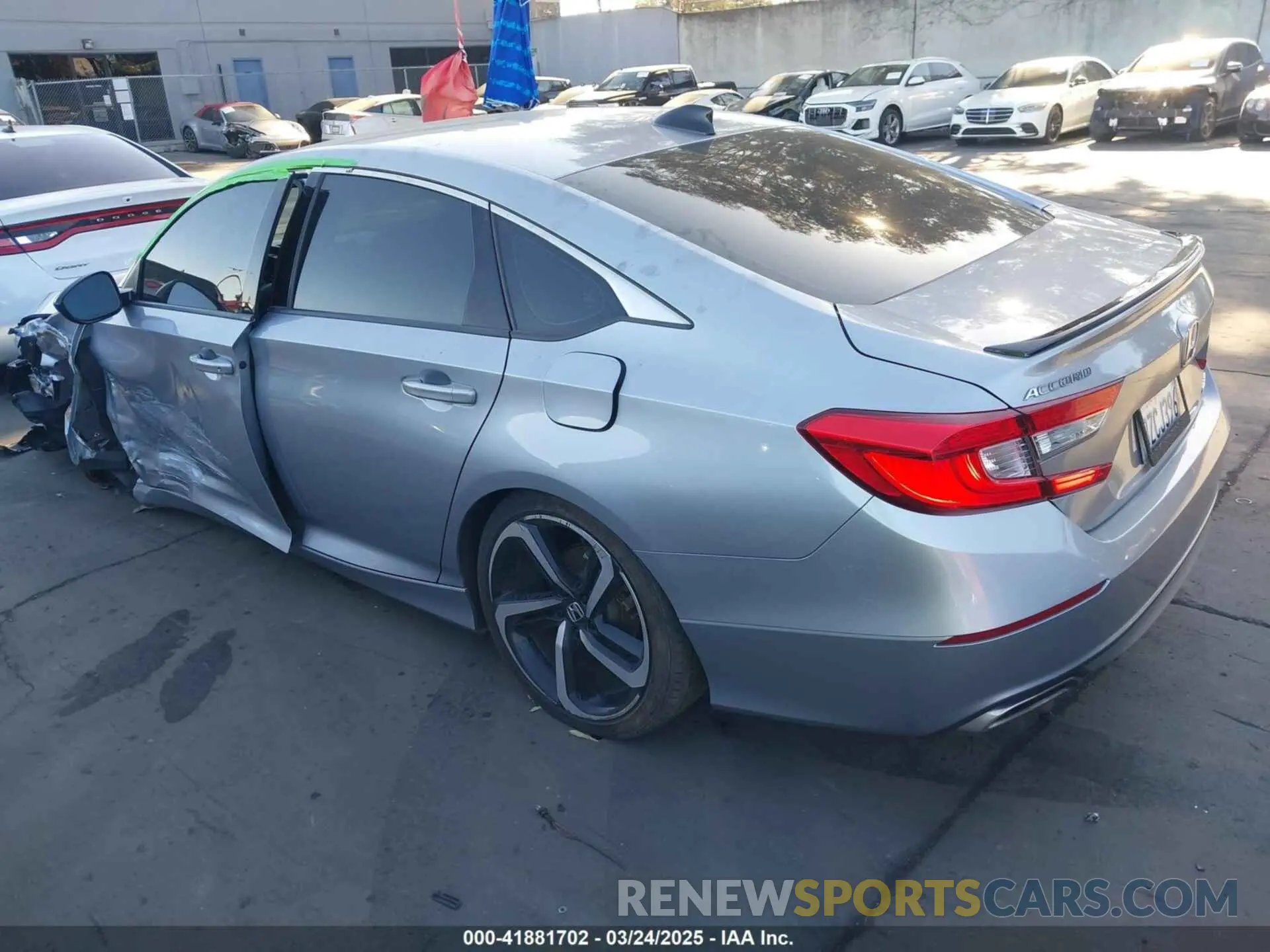 3 Photograph of a damaged car 1HGCV1F32MA122253 HONDA ACCORD 2021