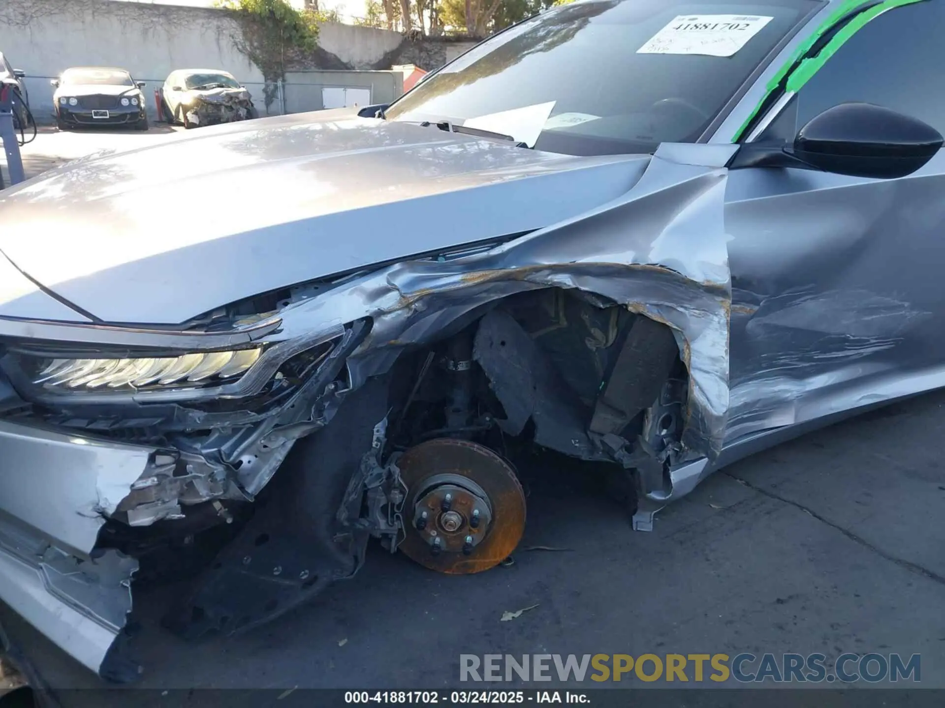 6 Photograph of a damaged car 1HGCV1F32MA122253 HONDA ACCORD 2021