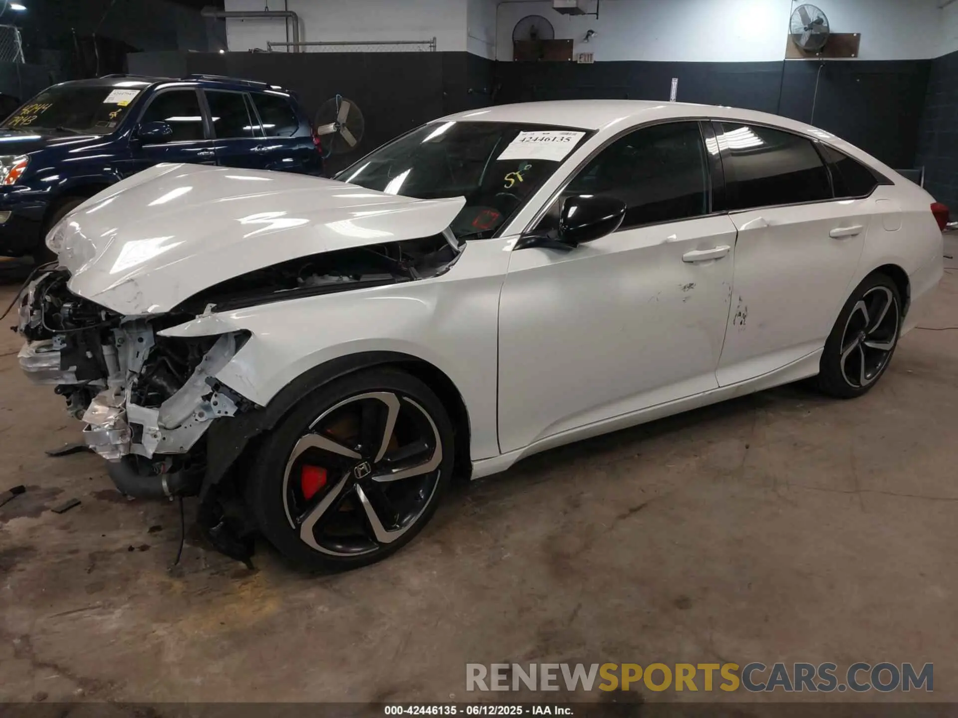 2 Photograph of a damaged car 1HGCV1F33MA031055 HONDA ACCORD 2021
