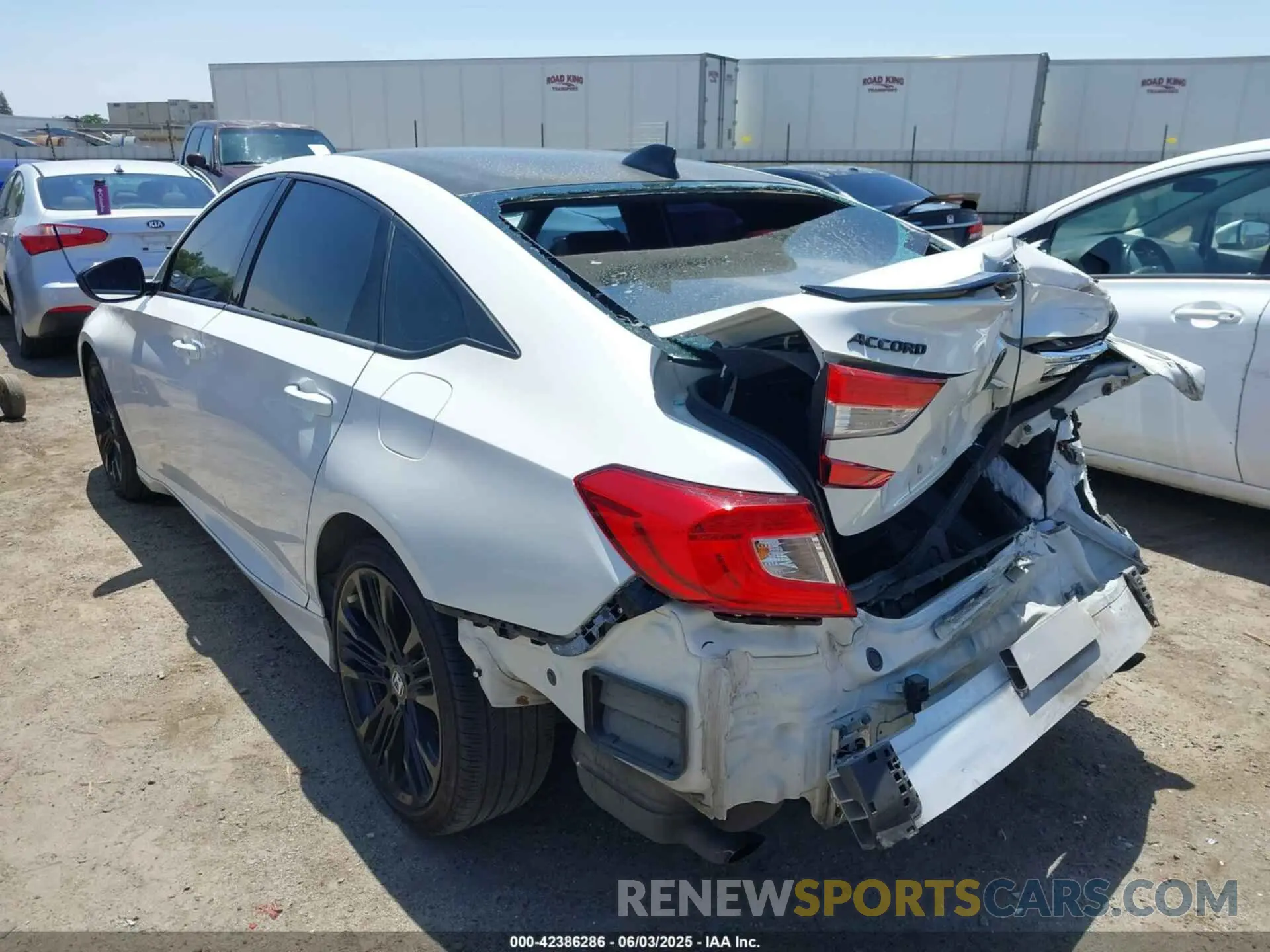3 Photograph of a damaged car 1HGCV1F33MA047000 HONDA ACCORD 2021