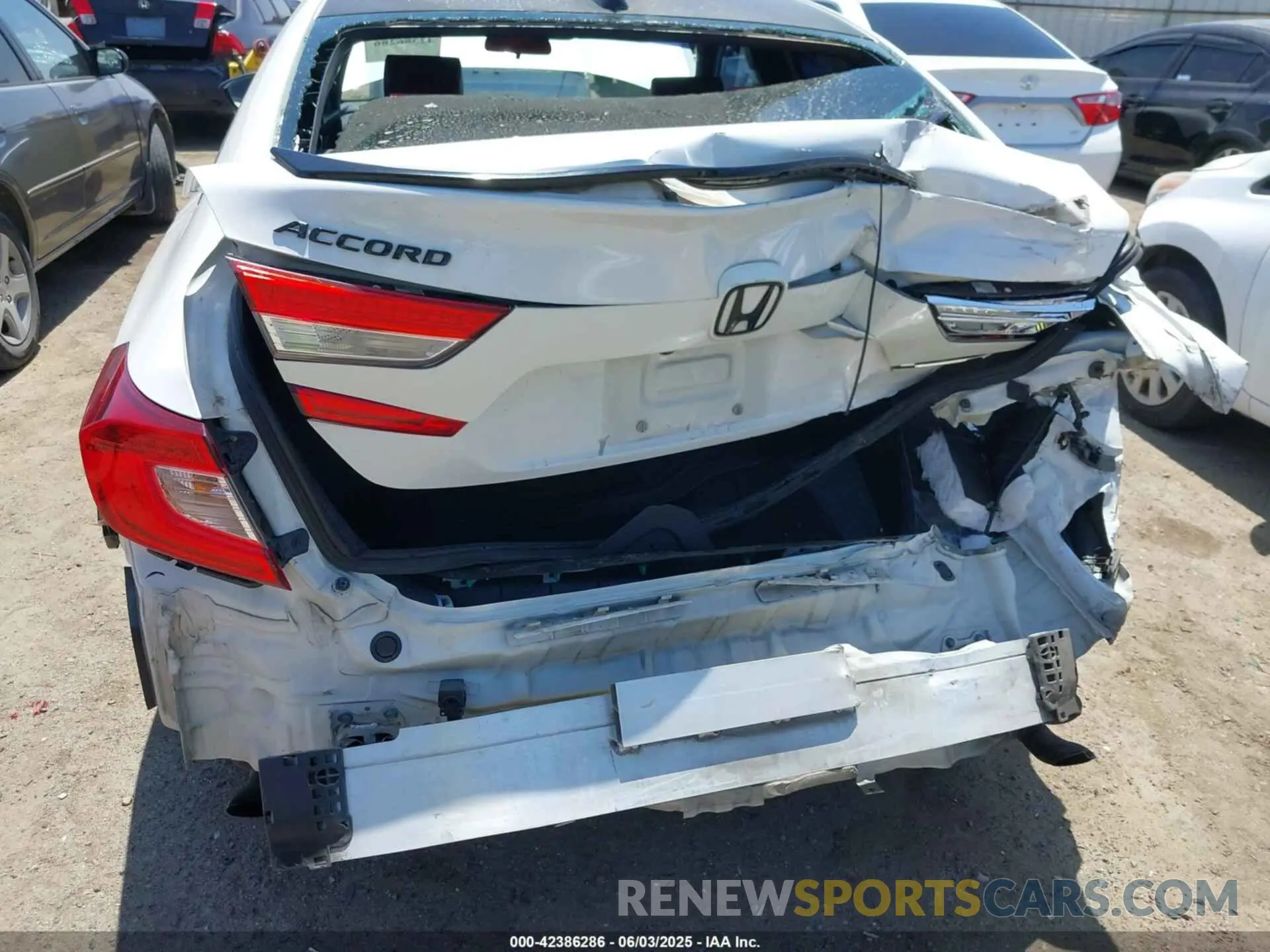 6 Photograph of a damaged car 1HGCV1F33MA047000 HONDA ACCORD 2021