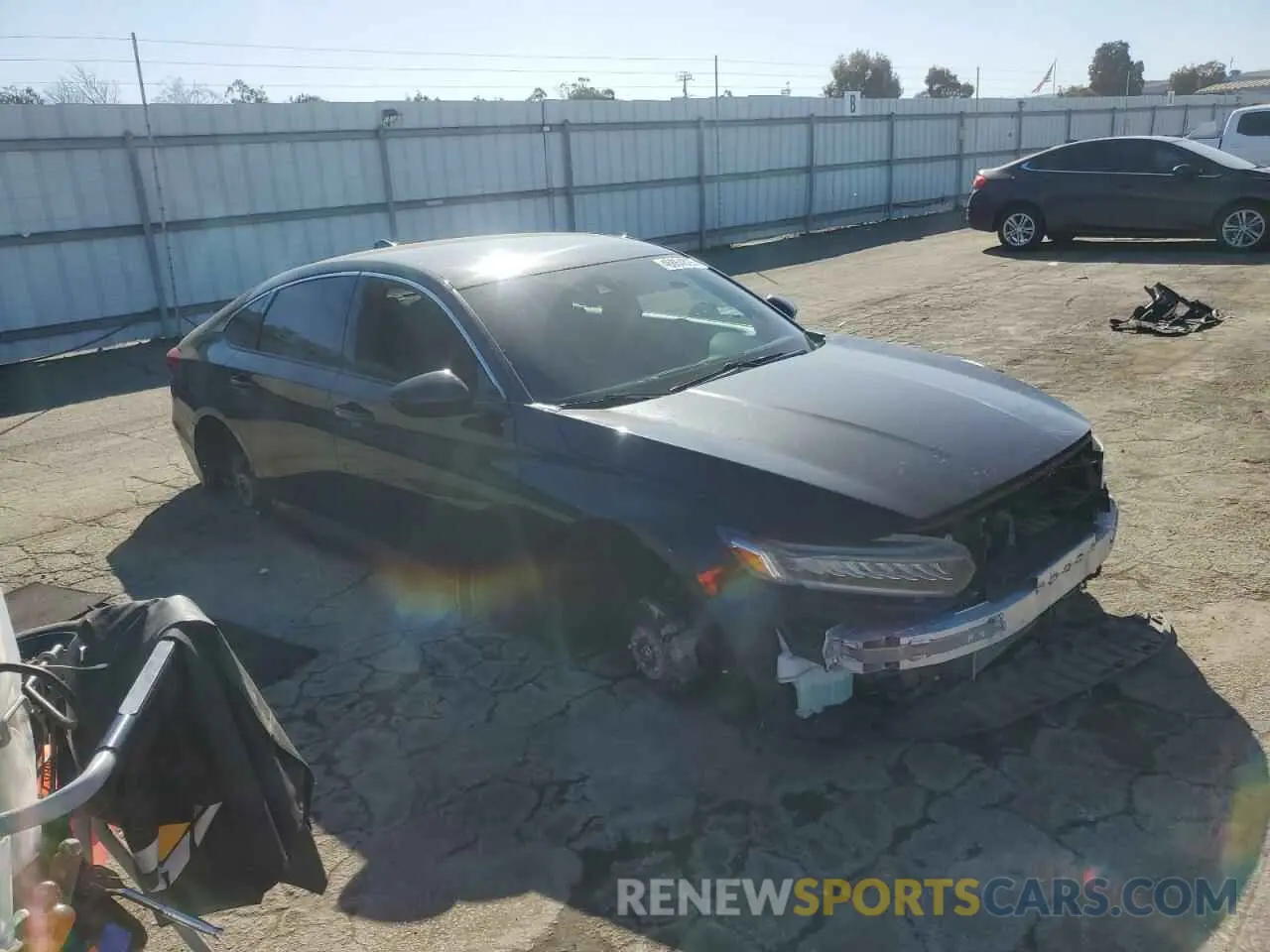 4 Photograph of a damaged car 1HGCV1F33MA070972 HONDA ACCORD 2021
