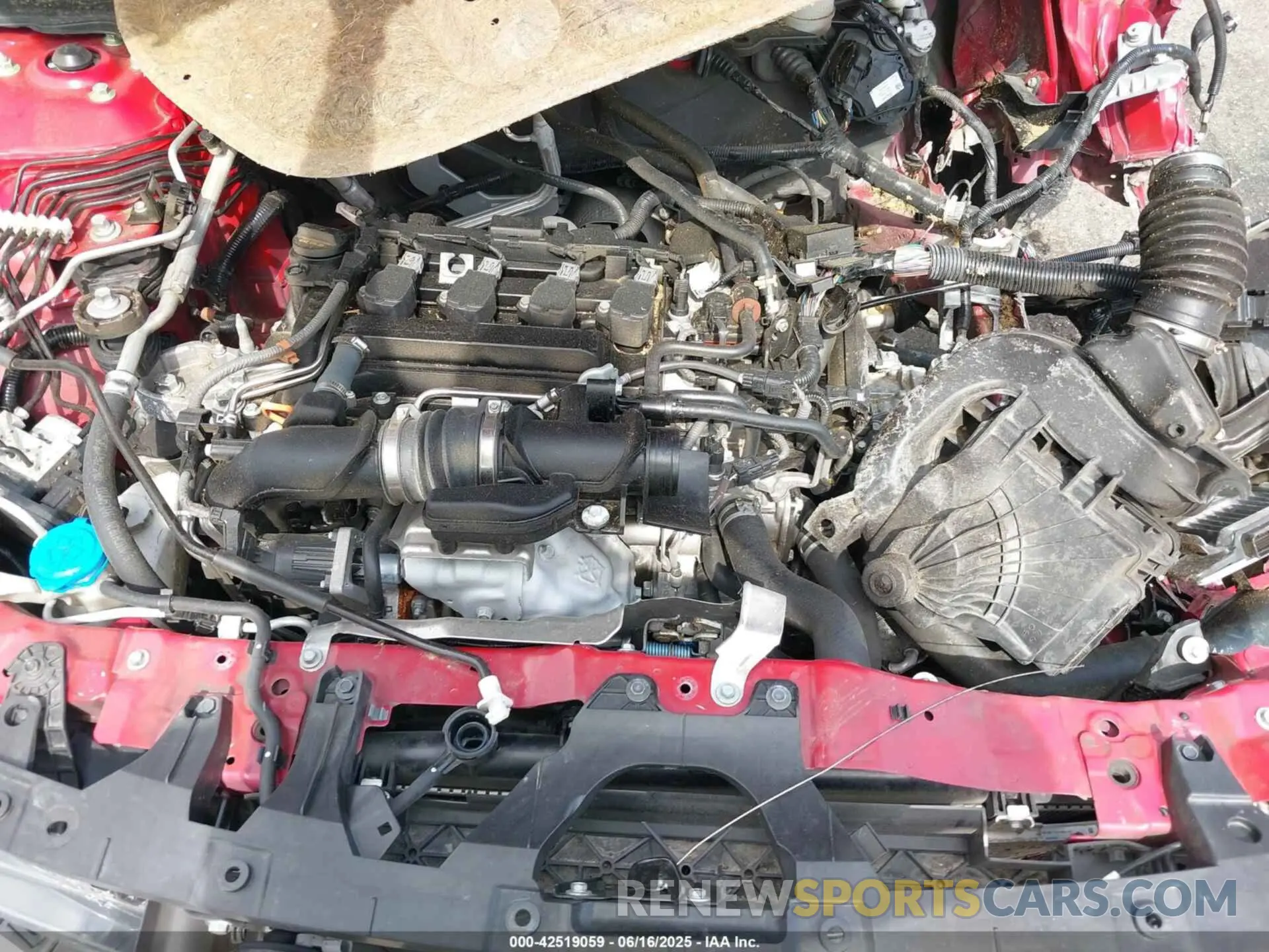 10 Photograph of a damaged car 1HGCV1F33MA082345 HONDA ACCORD 2021