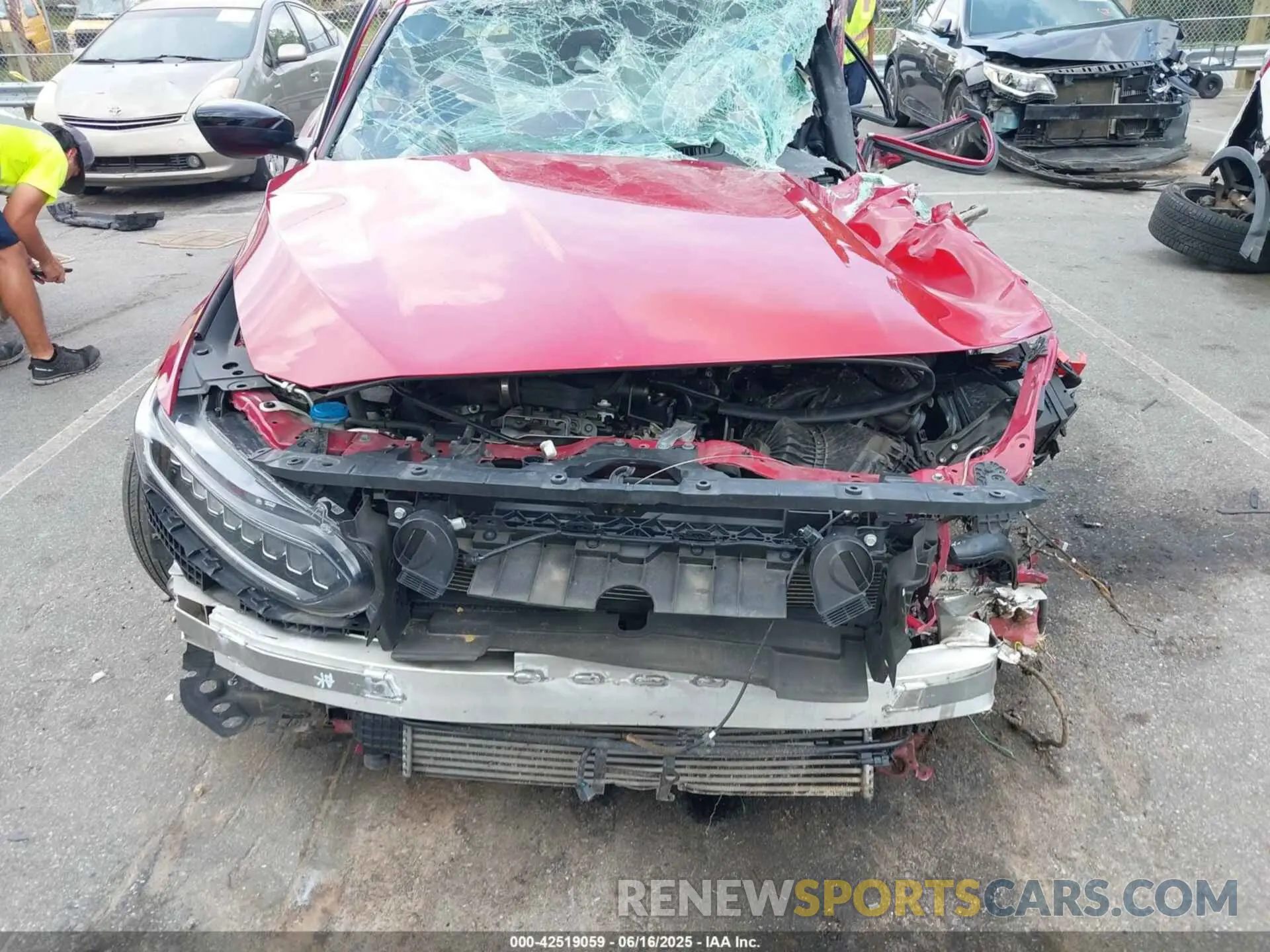 11 Photograph of a damaged car 1HGCV1F33MA082345 HONDA ACCORD 2021