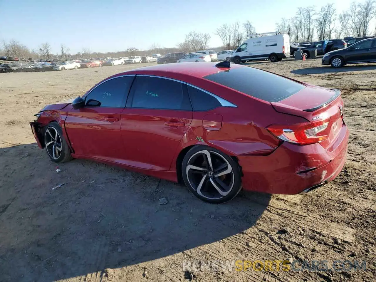 2 Photograph of a damaged car 1HGCV1F33MA082409 HONDA ACCORD 2021