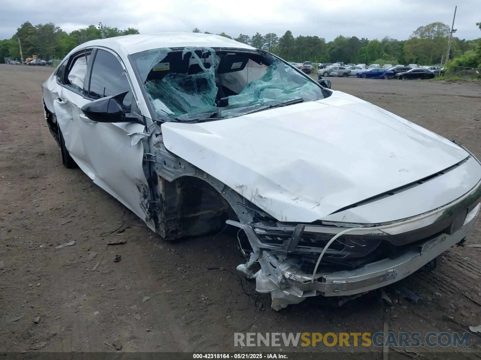 1 Photograph of a damaged car 1HGCV1F33MA104487 HONDA ACCORD 2021