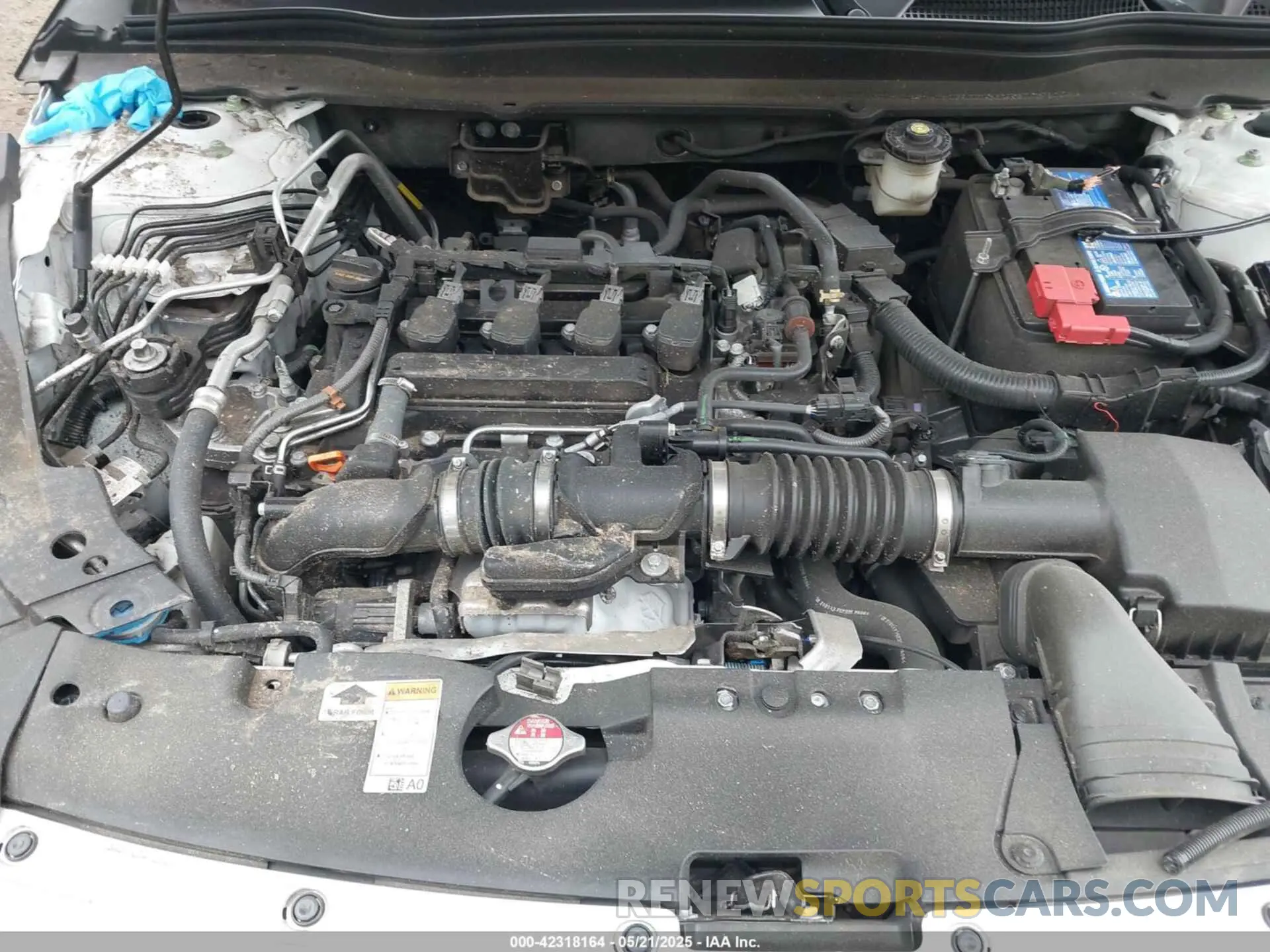 10 Photograph of a damaged car 1HGCV1F33MA104487 HONDA ACCORD 2021
