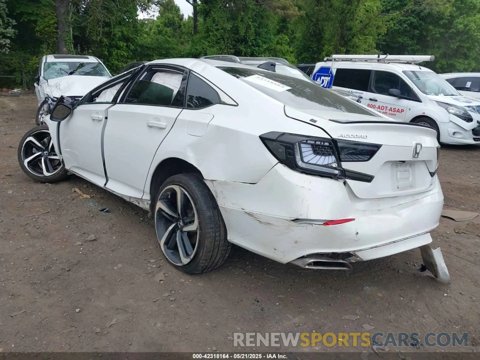 3 Photograph of a damaged car 1HGCV1F33MA104487 HONDA ACCORD 2021