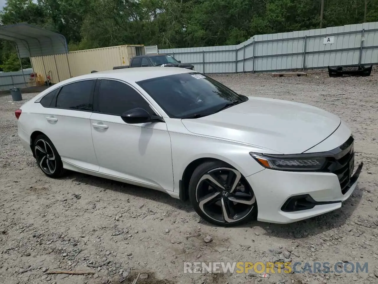 4 Photograph of a damaged car 1HGCV1F33MA125078 HONDA ACCORD 2021