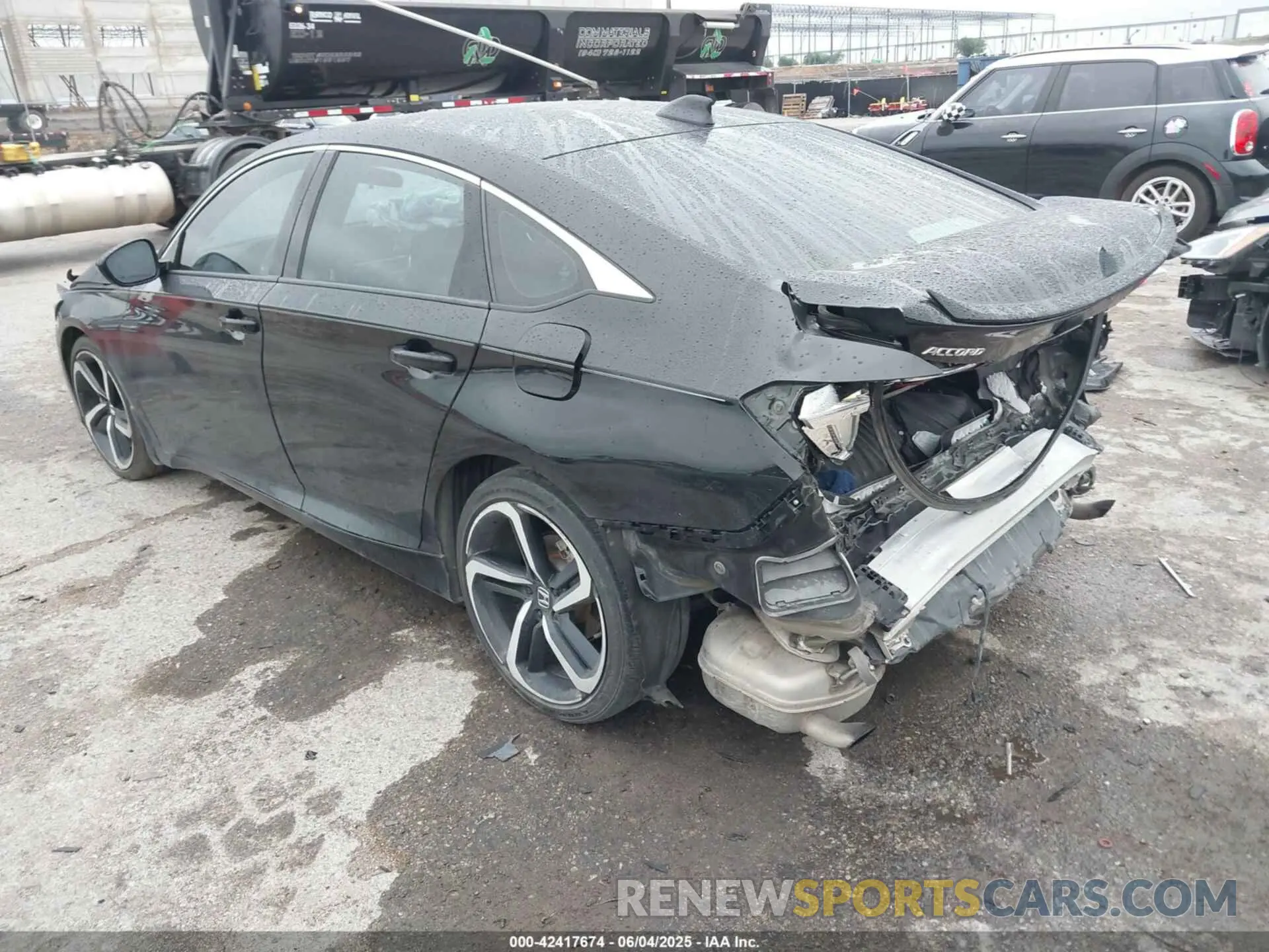3 Photograph of a damaged car 1HGCV1F34MA030254 HONDA ACCORD 2021