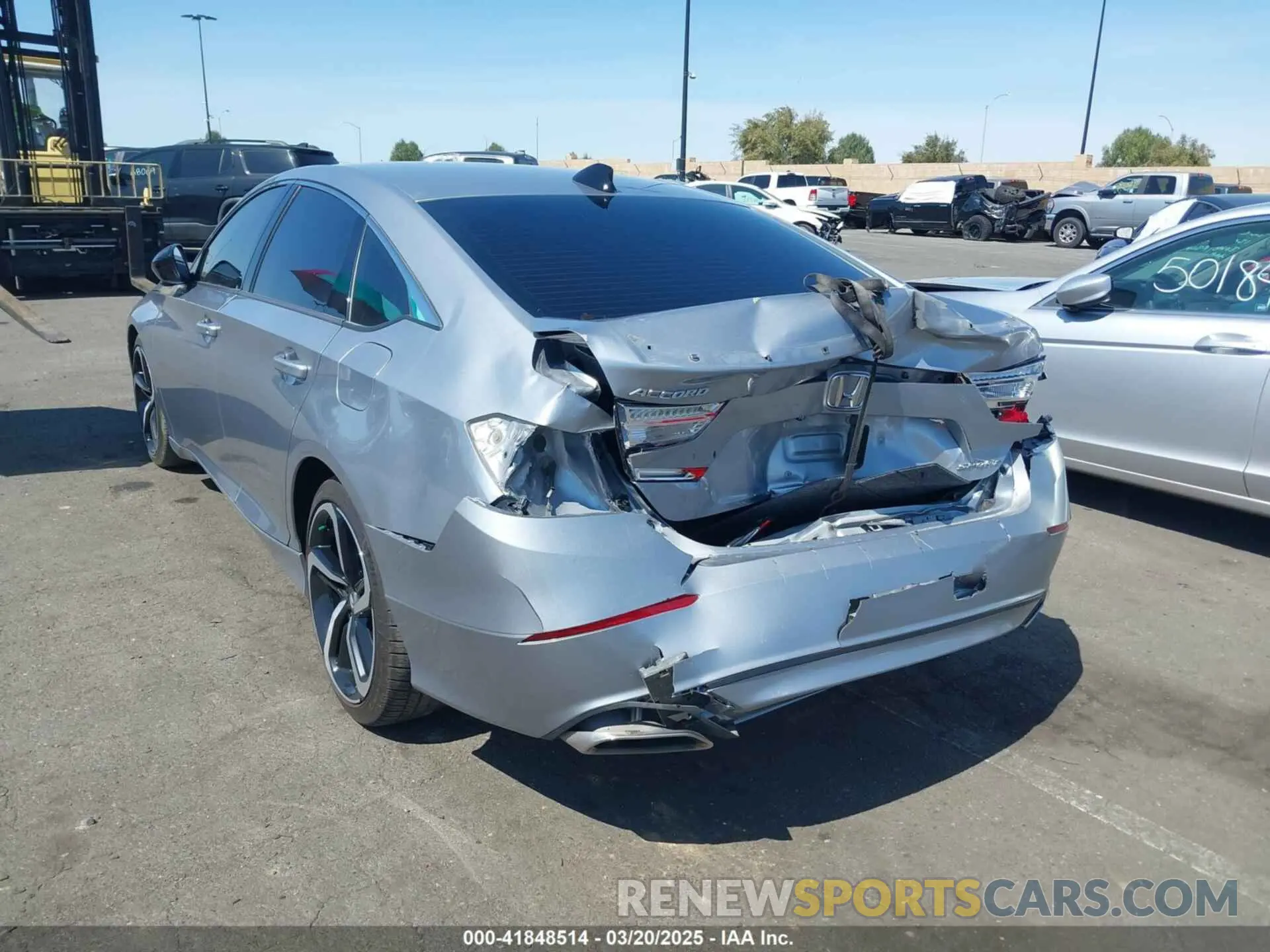 14 Photograph of a damaged car 1HGCV1F34MA035535 HONDA ACCORD 2021