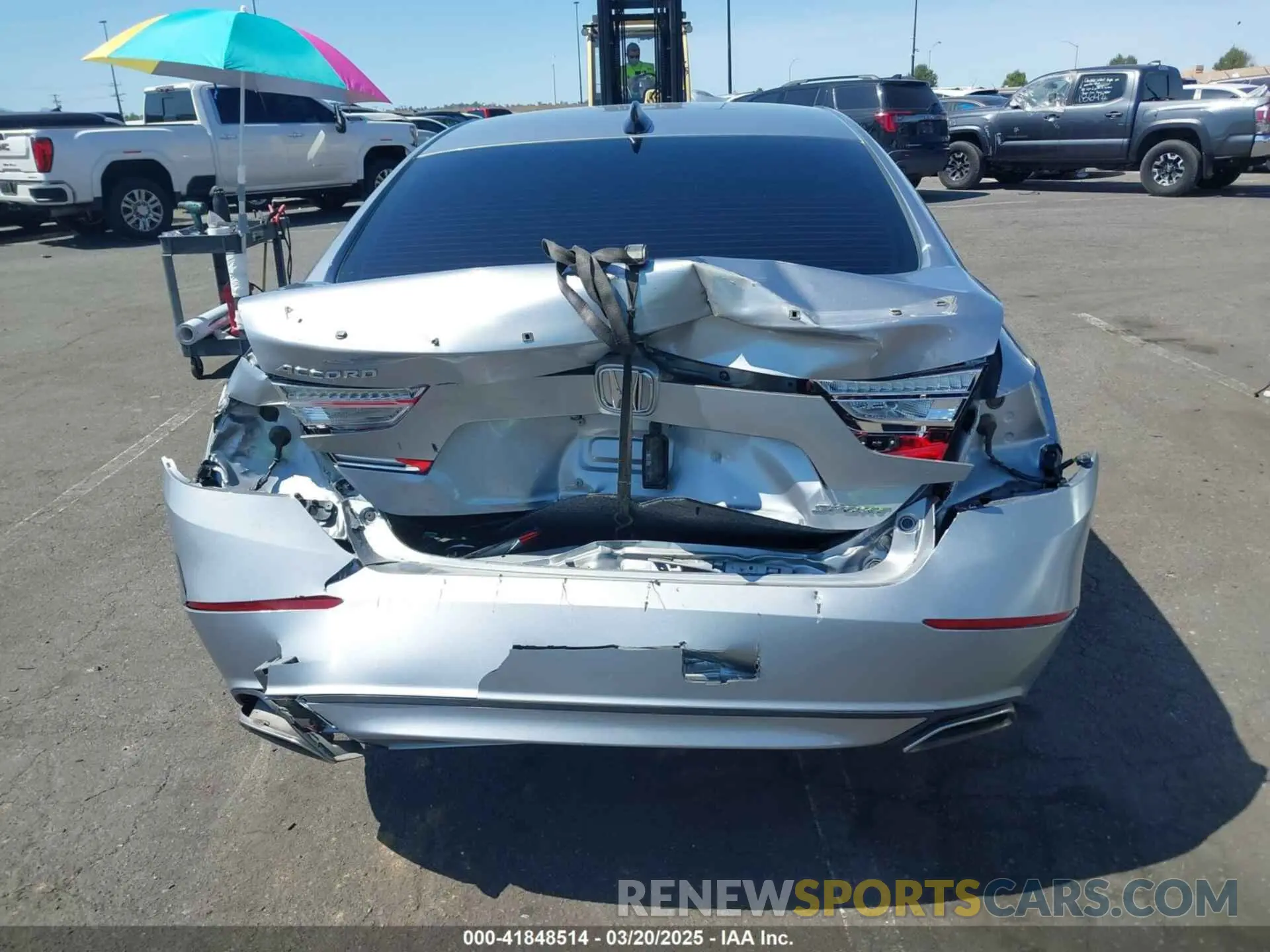 16 Photograph of a damaged car 1HGCV1F34MA035535 HONDA ACCORD 2021