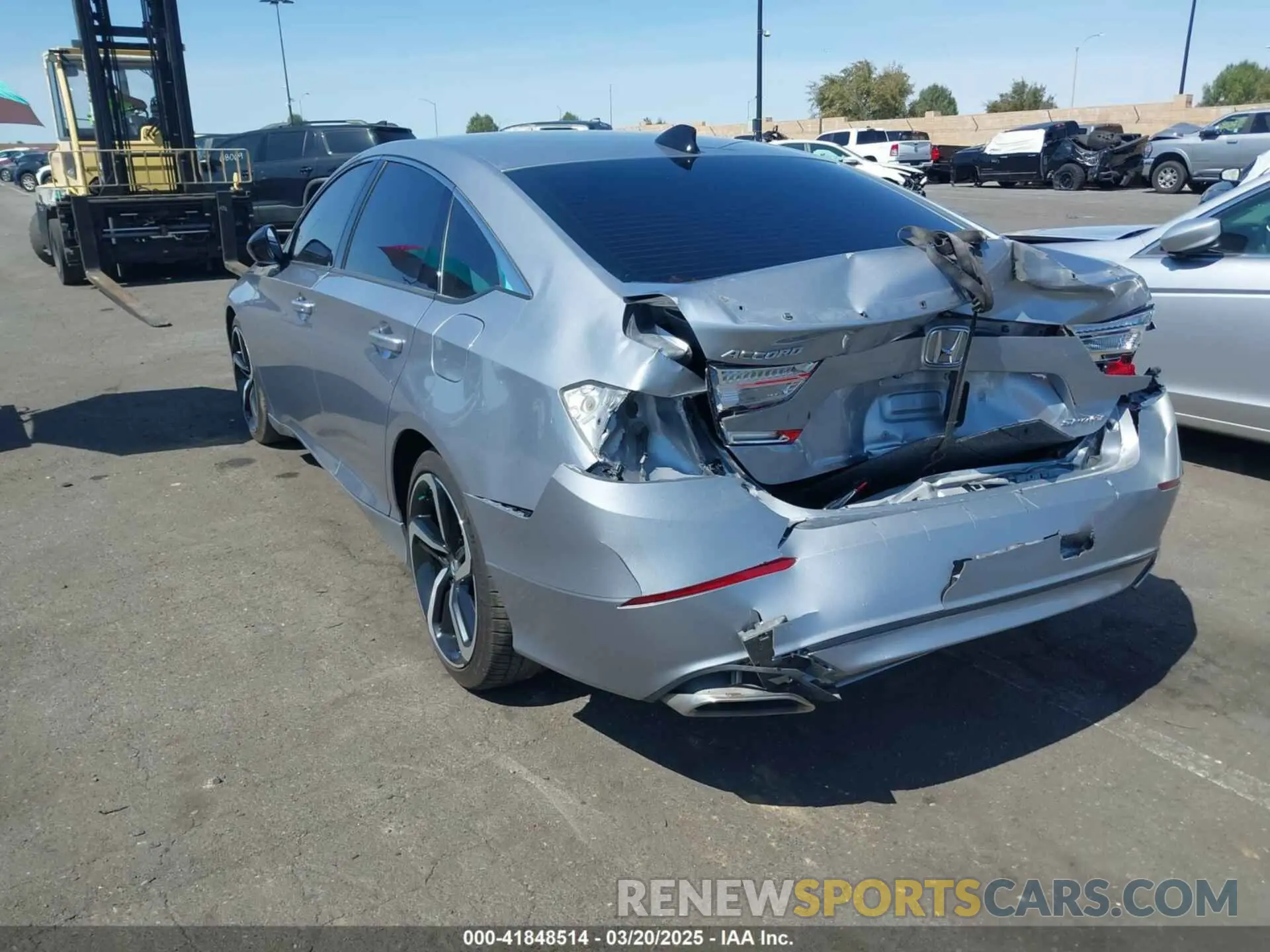 3 Photograph of a damaged car 1HGCV1F34MA035535 HONDA ACCORD 2021