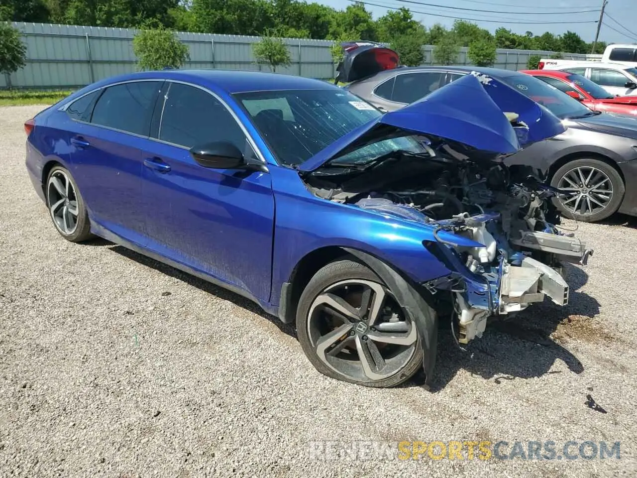 4 Photograph of a damaged car 1HGCV1F34MA041058 HONDA ACCORD 2021