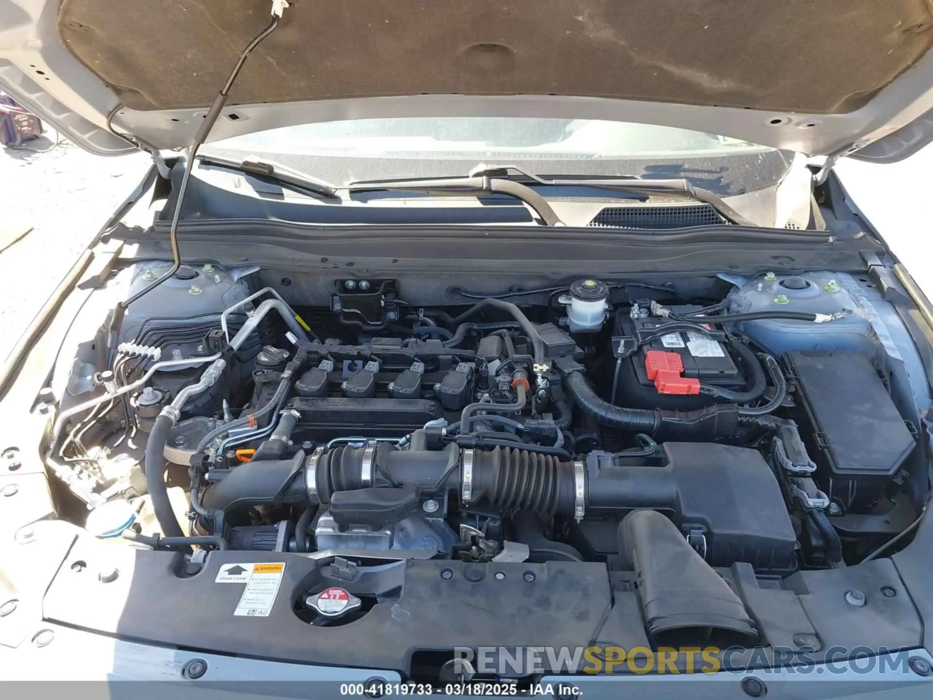 10 Photograph of a damaged car 1HGCV1F34MA053369 HONDA ACCORD 2021