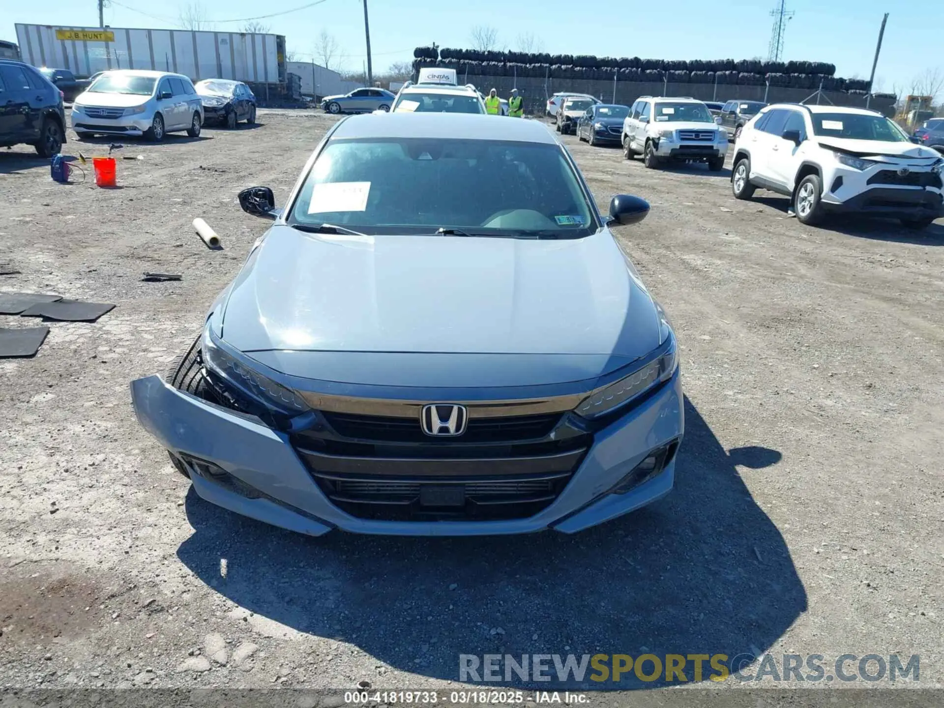 13 Photograph of a damaged car 1HGCV1F34MA053369 HONDA ACCORD 2021