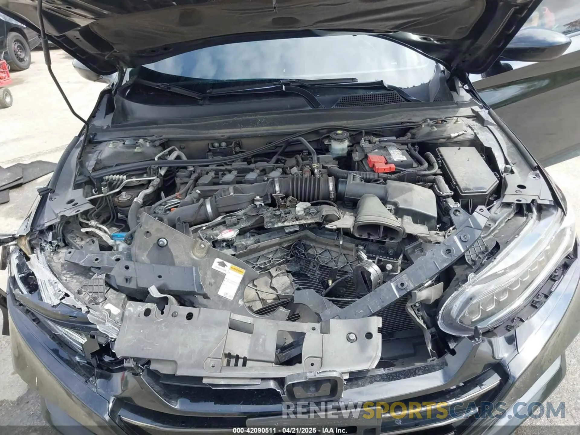 10 Photograph of a damaged car 1HGCV1F34MA066364 HONDA ACCORD 2021