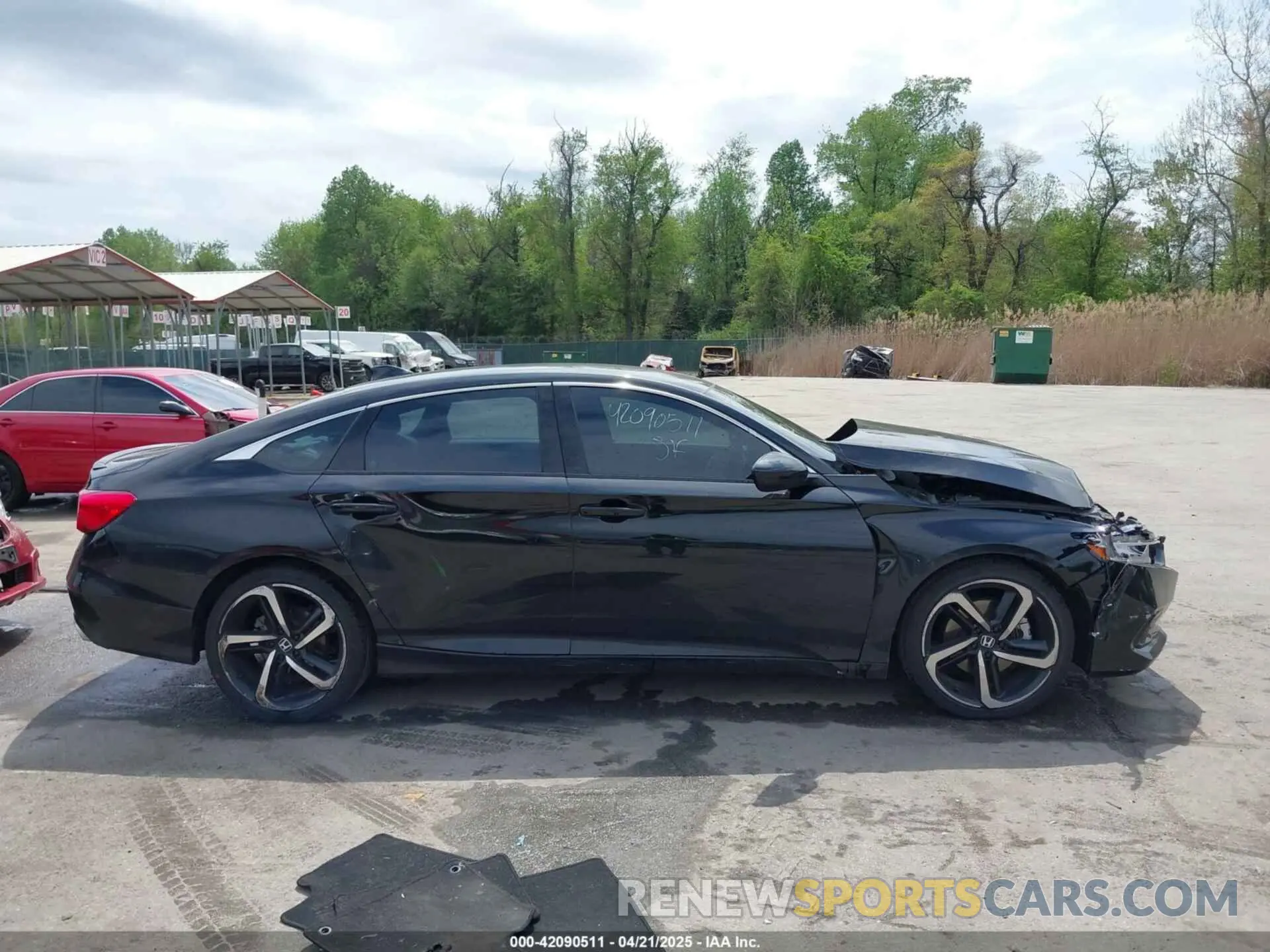 13 Photograph of a damaged car 1HGCV1F34MA066364 HONDA ACCORD 2021