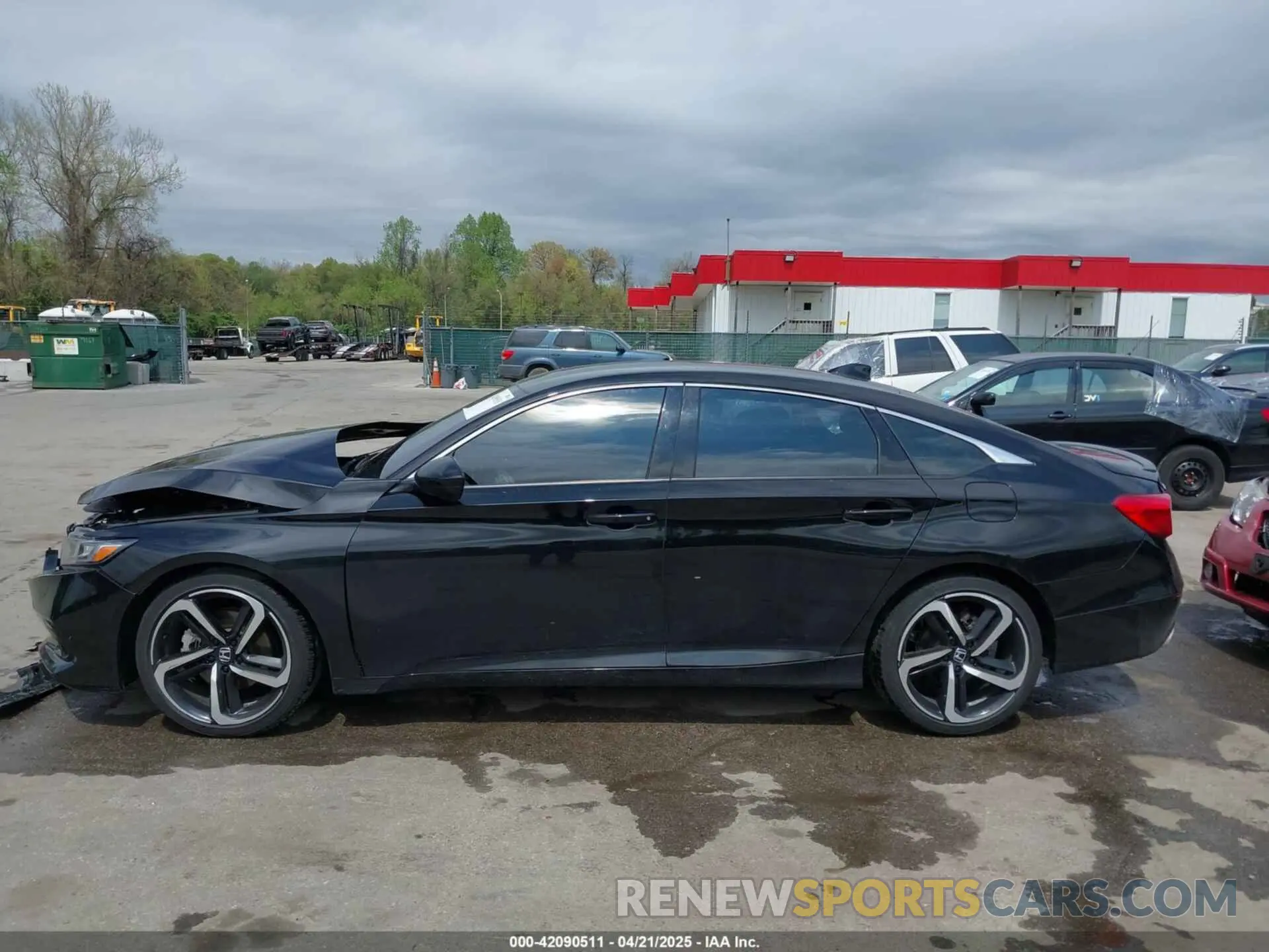 14 Photograph of a damaged car 1HGCV1F34MA066364 HONDA ACCORD 2021