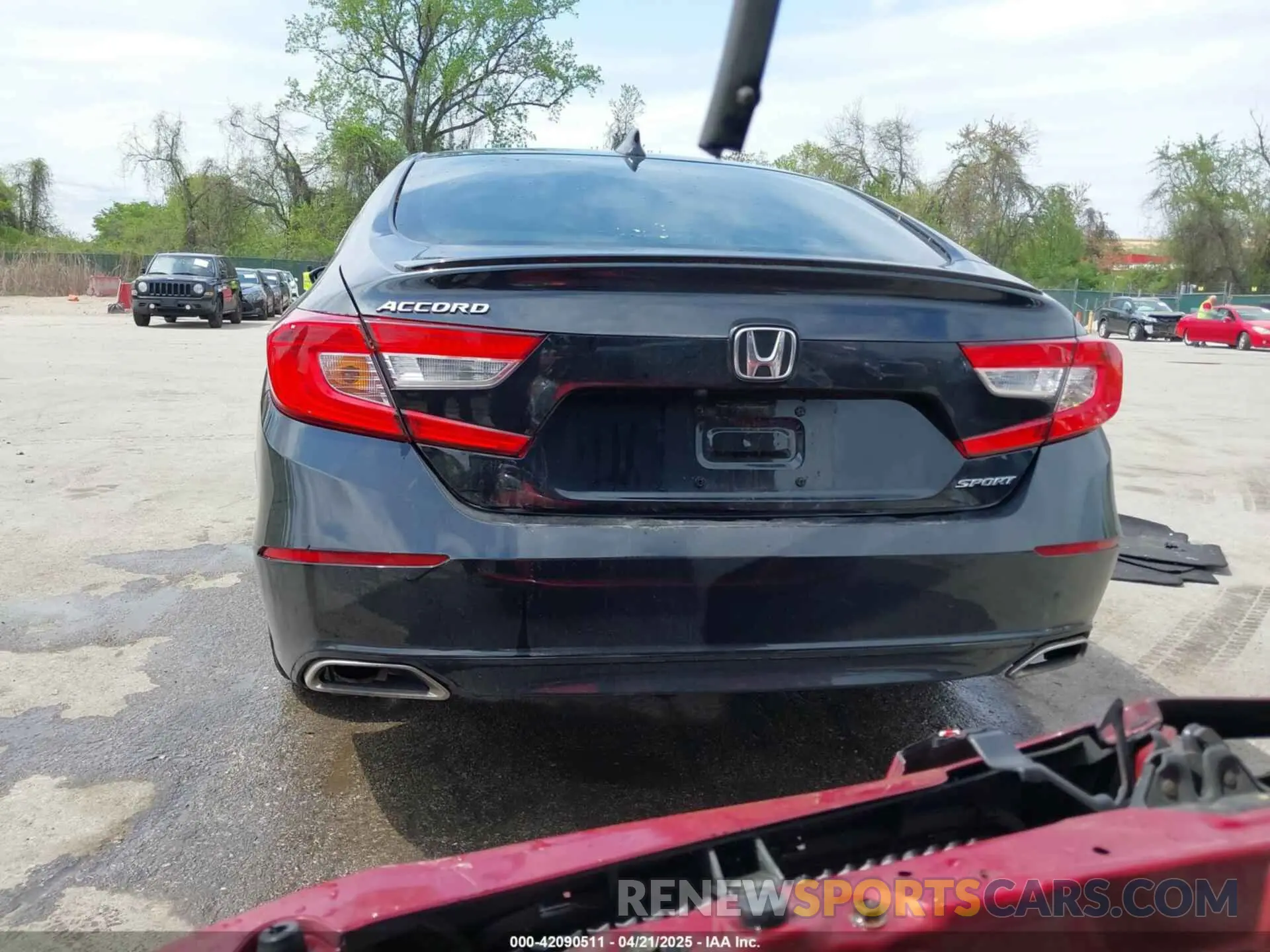 16 Photograph of a damaged car 1HGCV1F34MA066364 HONDA ACCORD 2021