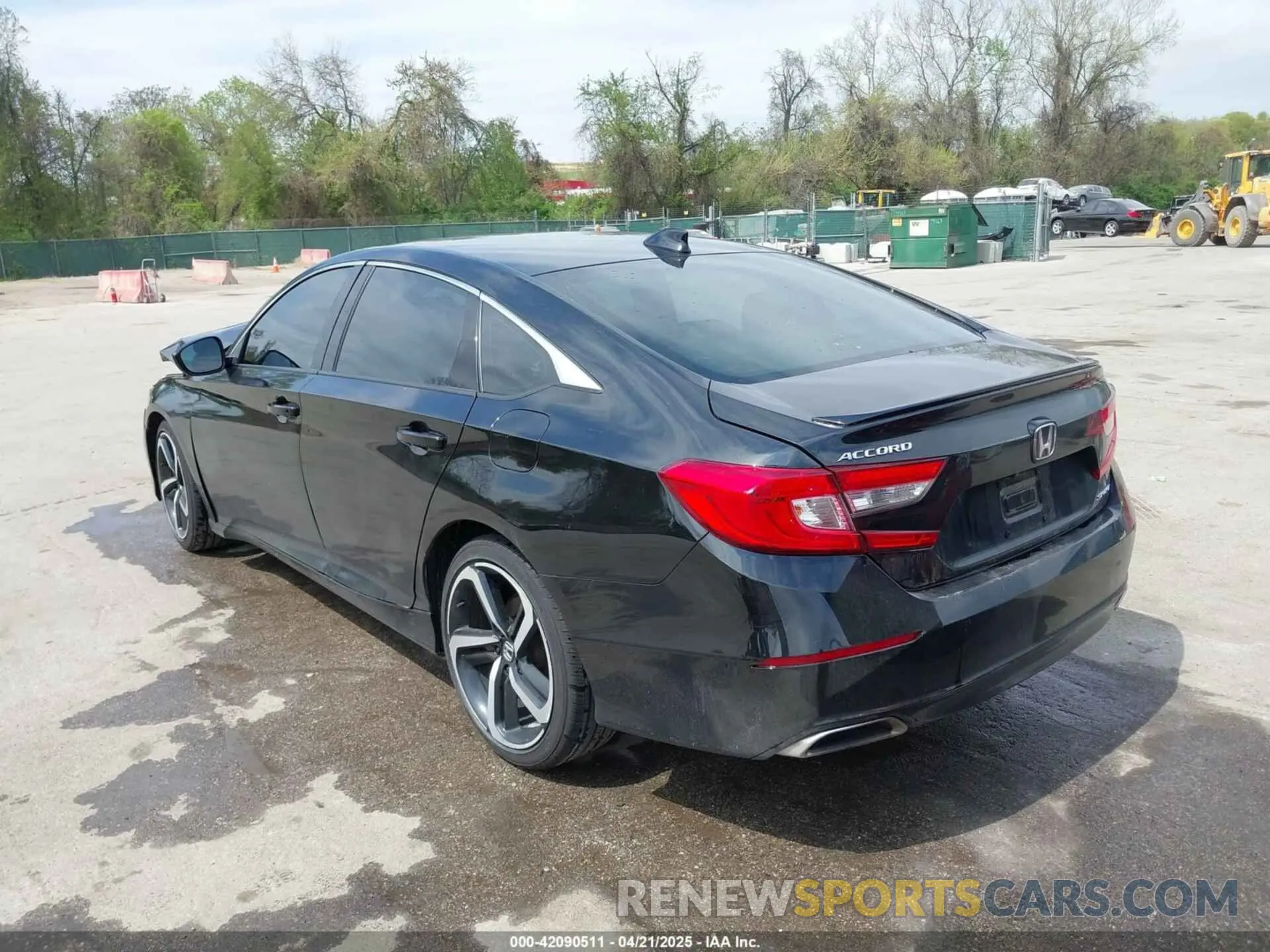 3 Photograph of a damaged car 1HGCV1F34MA066364 HONDA ACCORD 2021