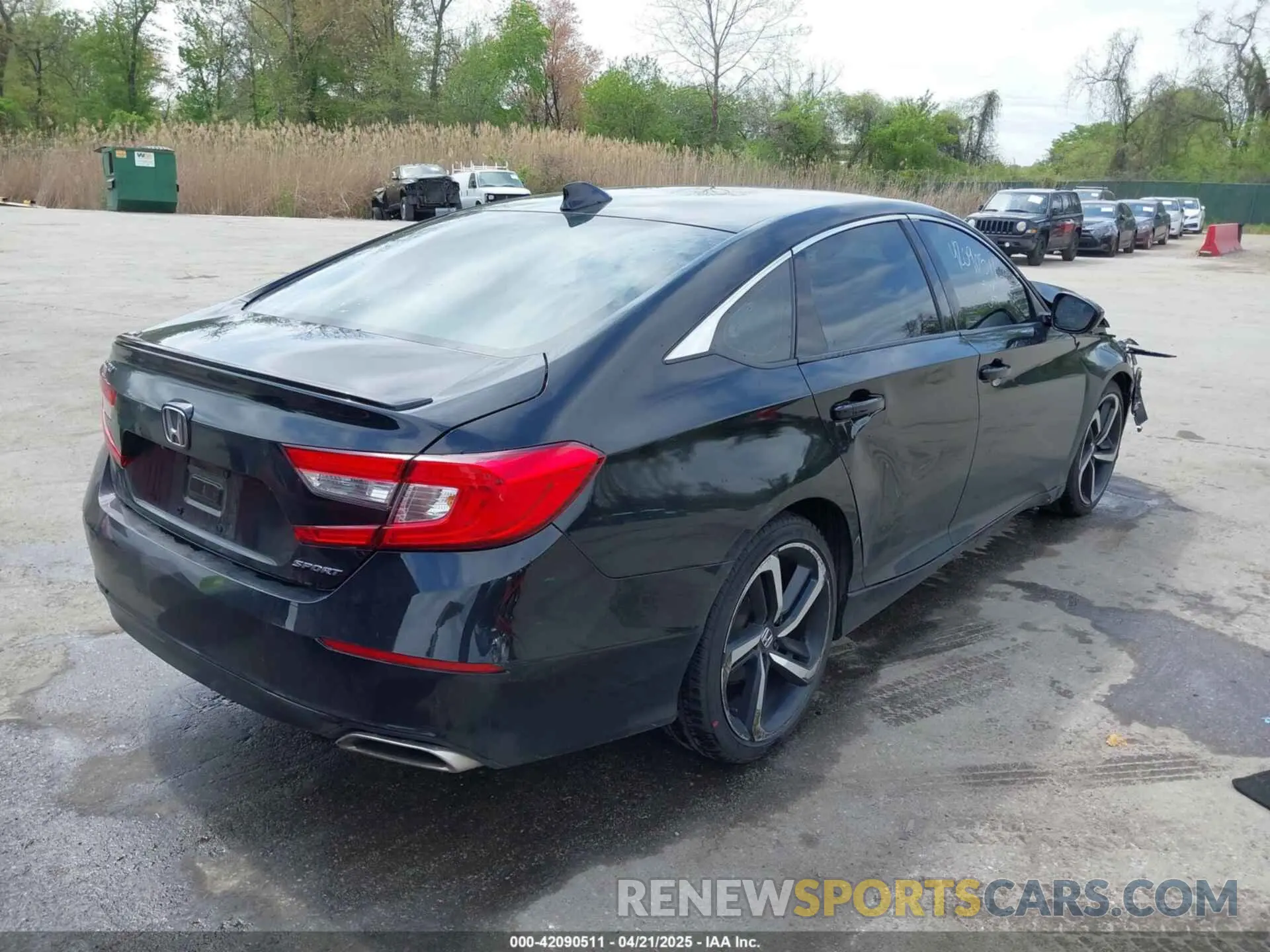 4 Photograph of a damaged car 1HGCV1F34MA066364 HONDA ACCORD 2021