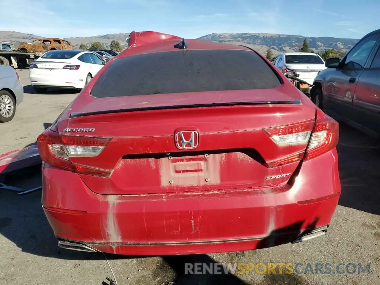 6 Photograph of a damaged car 1HGCV1F34MA074626 HONDA ACCORD 2021